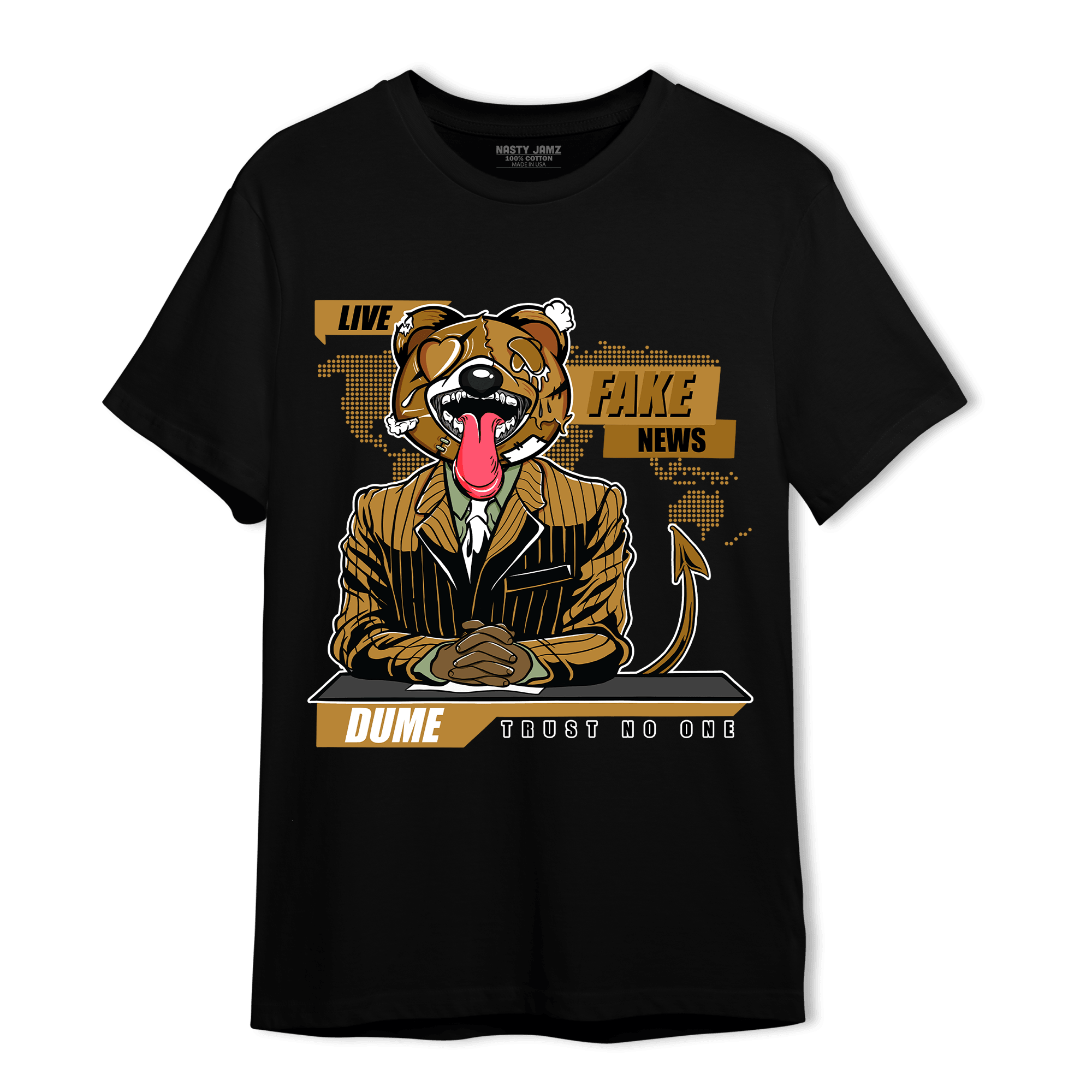 Wheat 13s T Shirt Match News Presenter BER - NastyJamz