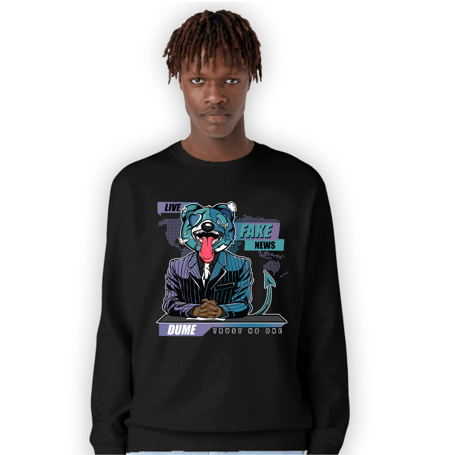 Low Love Letter 14s Sweatshirt Match News Presenter BER - NastyJamz