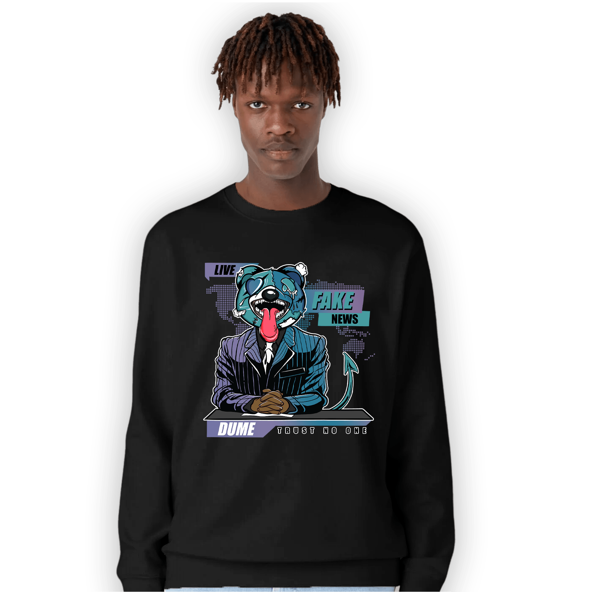 Low Love Letter 14s Sweatshirt Match News Presenter BER - NastyJamz