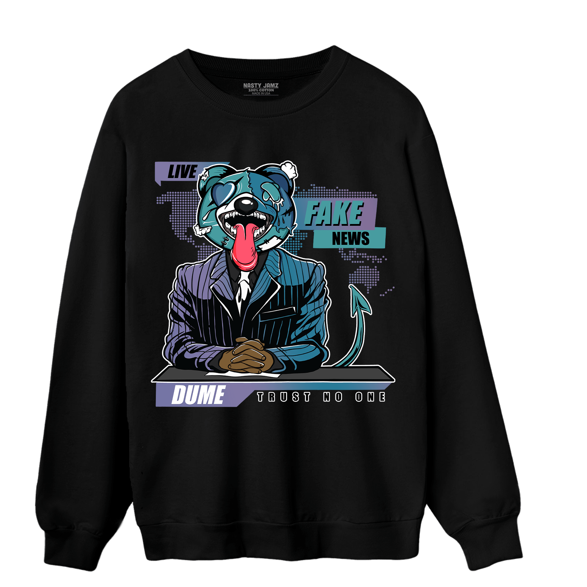 Low Love Letter 14s Sweatshirt Match News Presenter BER - NastyJamz