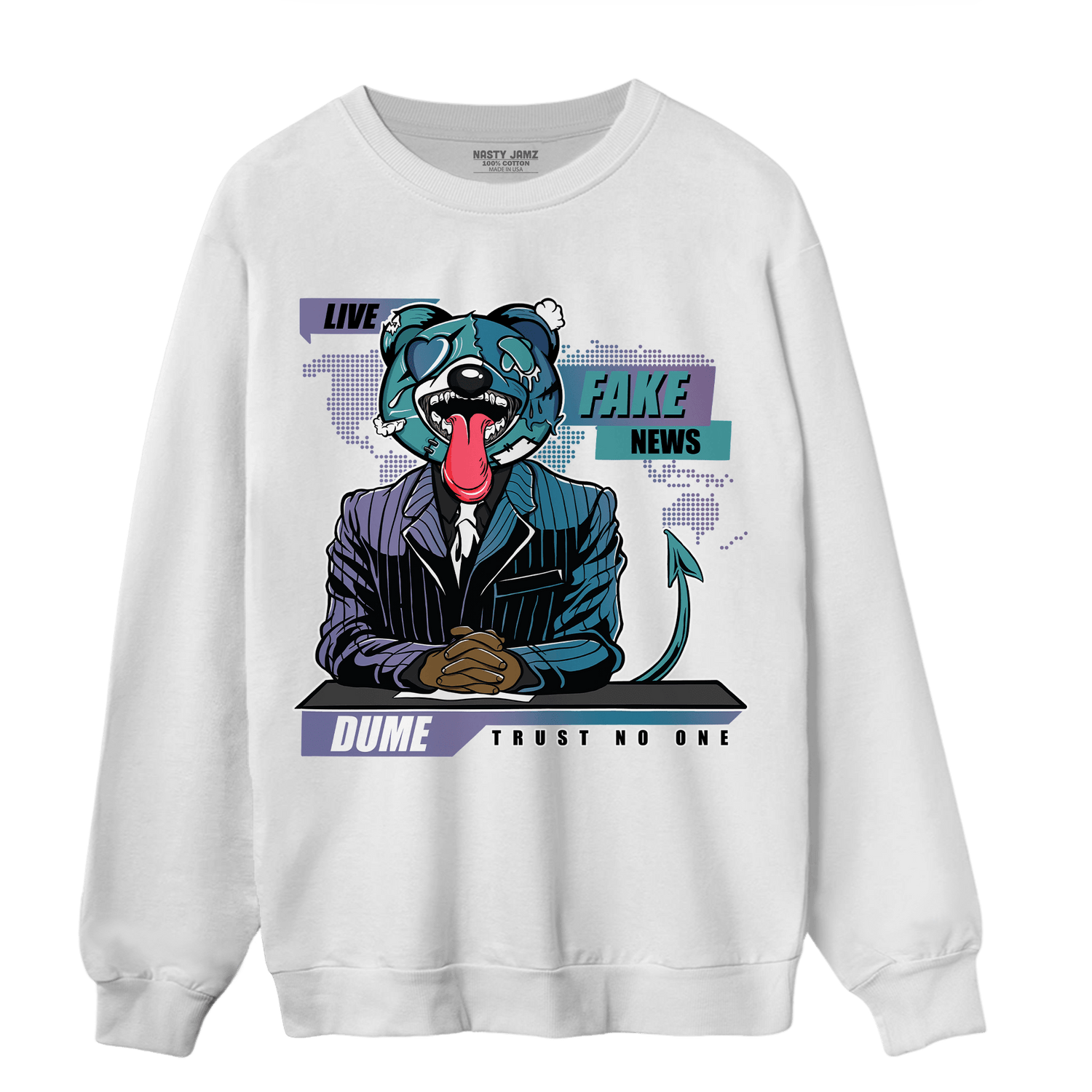 Low Love Letter 14s Sweatshirt Match News Presenter BER - NastyJamz