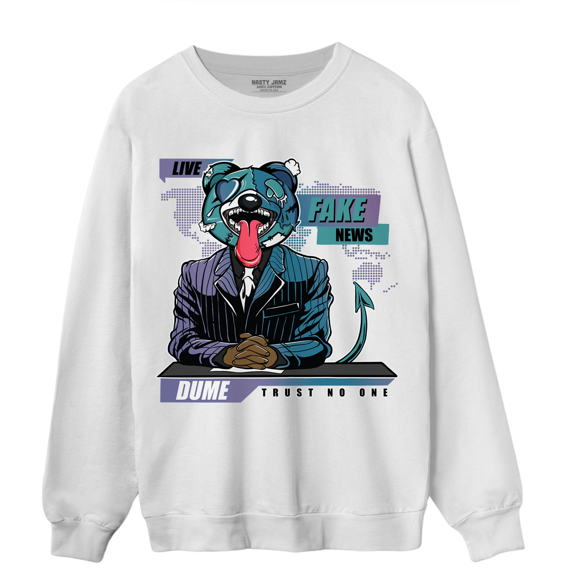 Low Love Letter 14s Sweatshirt Match News Presenter BER - NastyJamz