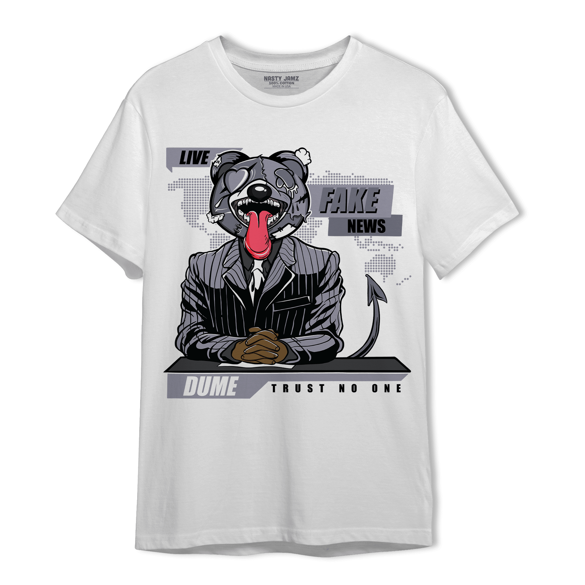 Stealth 14s T Shirt Match News Presenter BER - NastyJamz