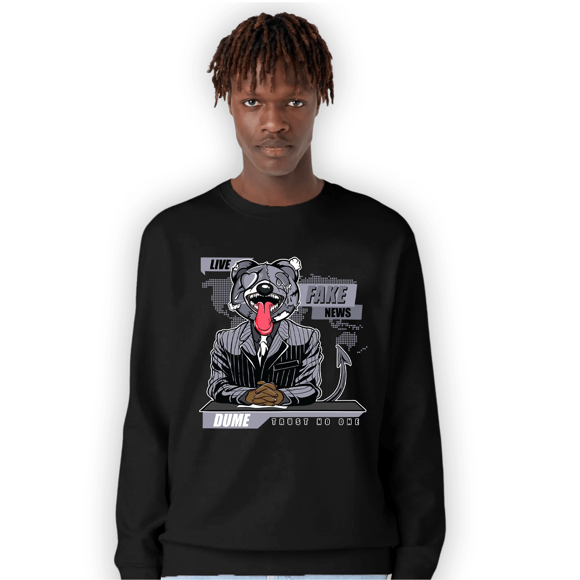 Stealth 14s Sweatshirt Match News Presenter BER - NastyJamz