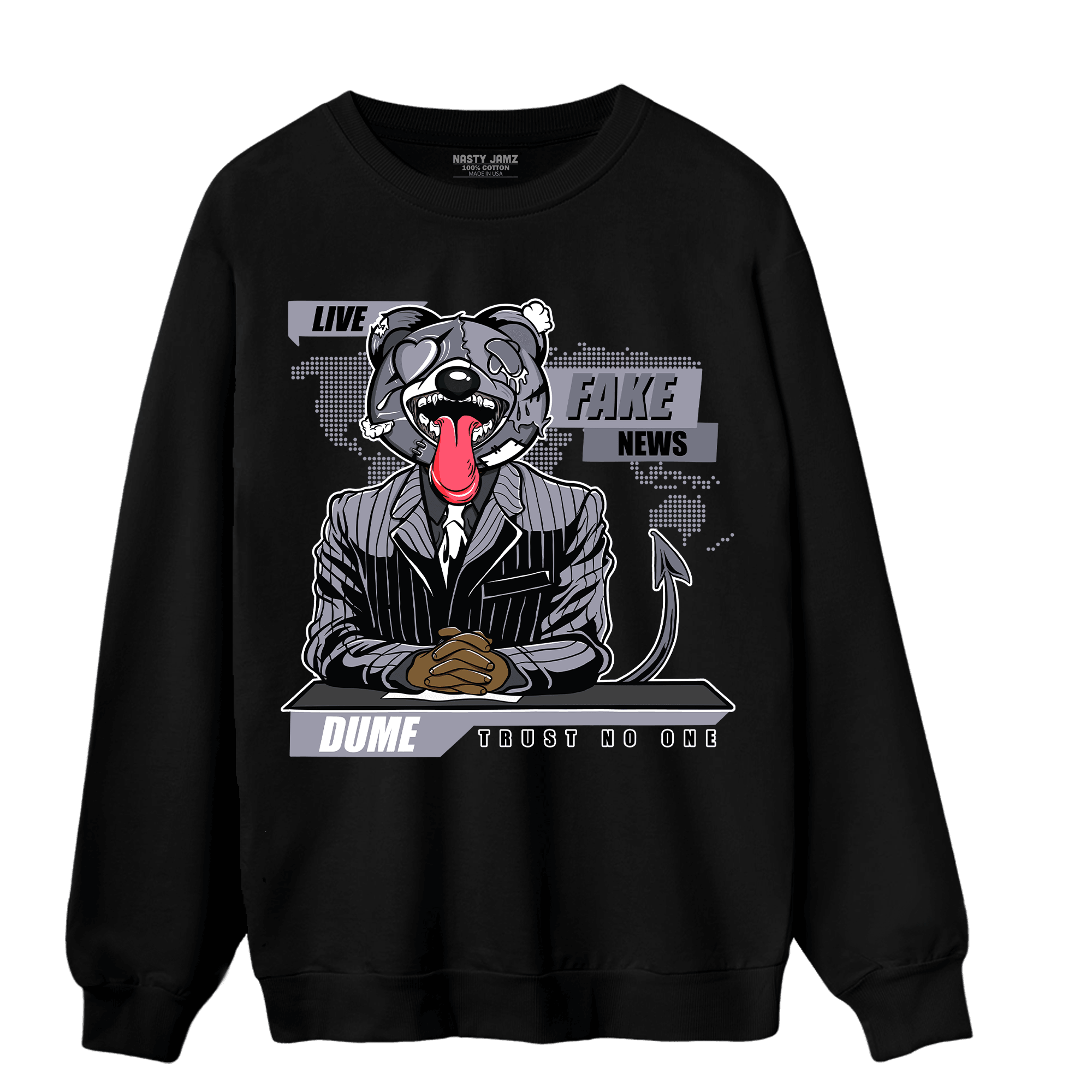 Stealth 14s Sweatshirt Match News Presenter BER - NastyJamz