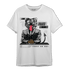 Retro High OG Black White 1s T Shirt Match News Presenter BER - NastyJamz