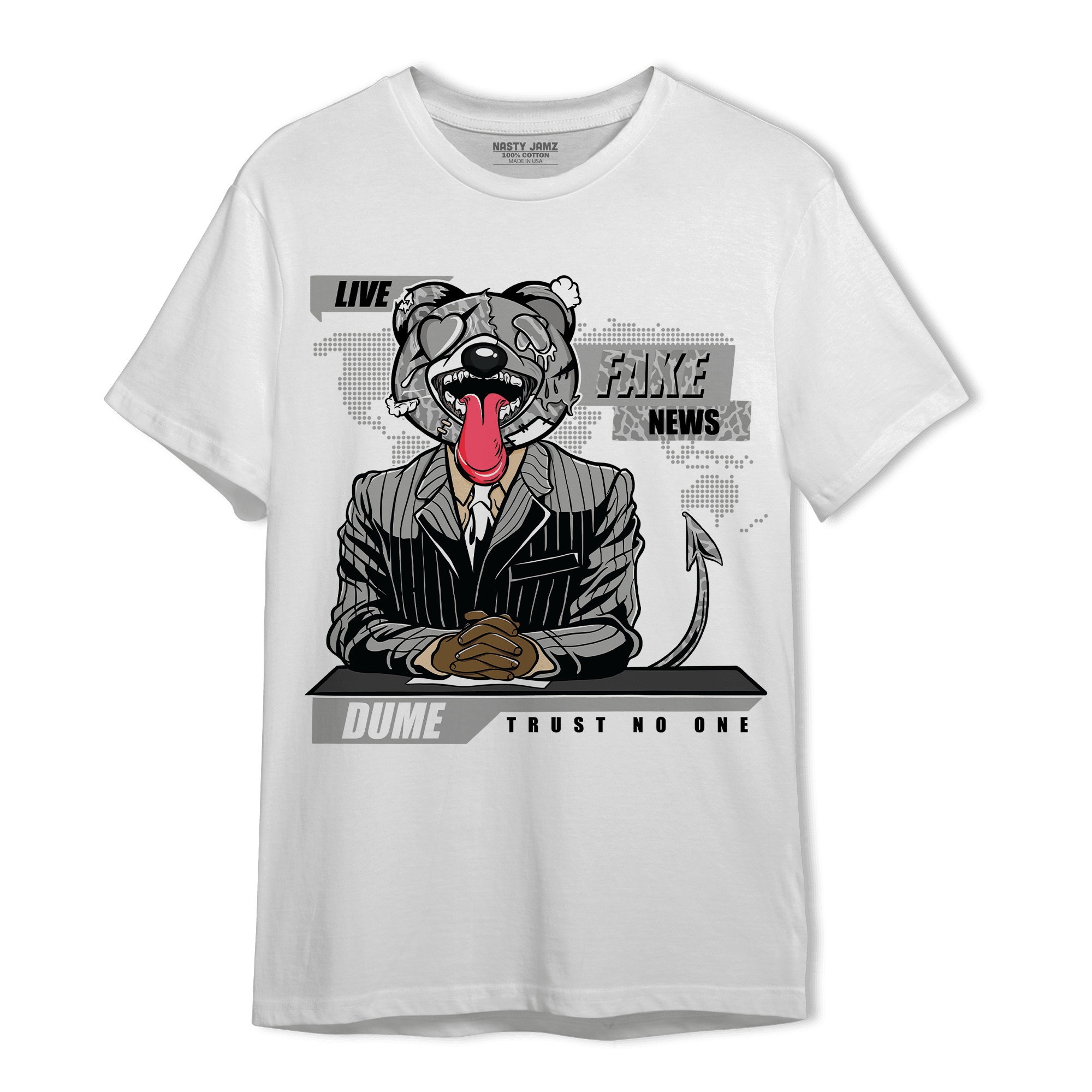 Craft Ivory 3s T Shirt Match News Presenter BER - NastyJamz