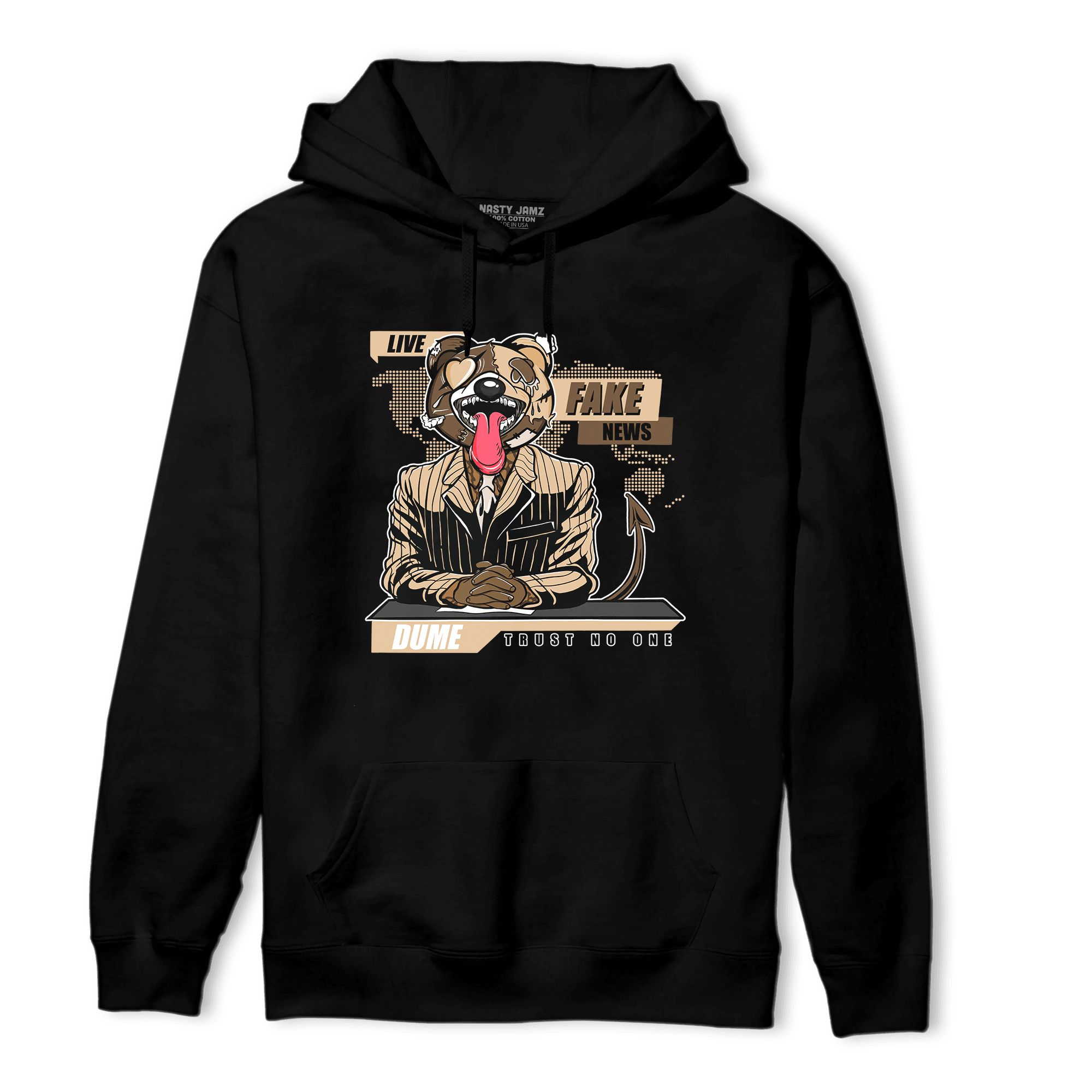 Palomino 3s Hoodie Match News Presenter BER - NastyJamz