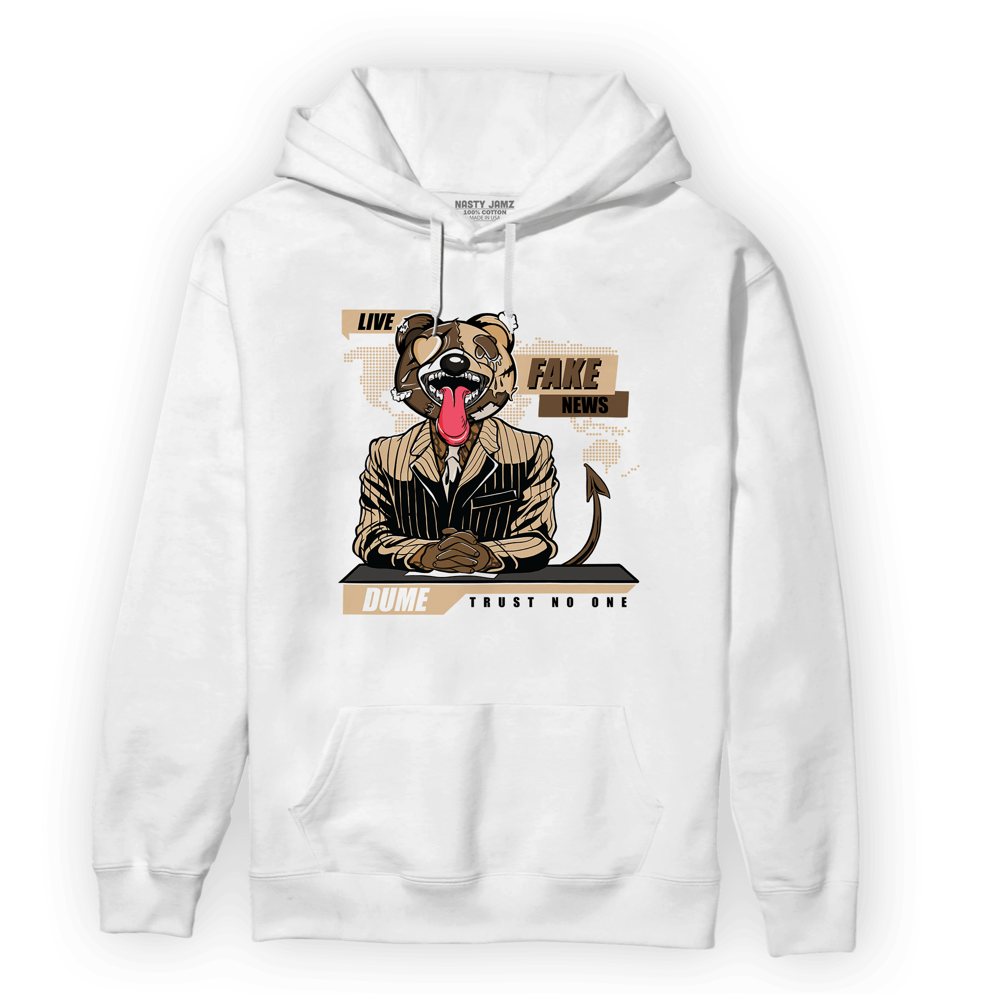 Palomino 3s Hoodie Match News Presenter BER - NastyJamz