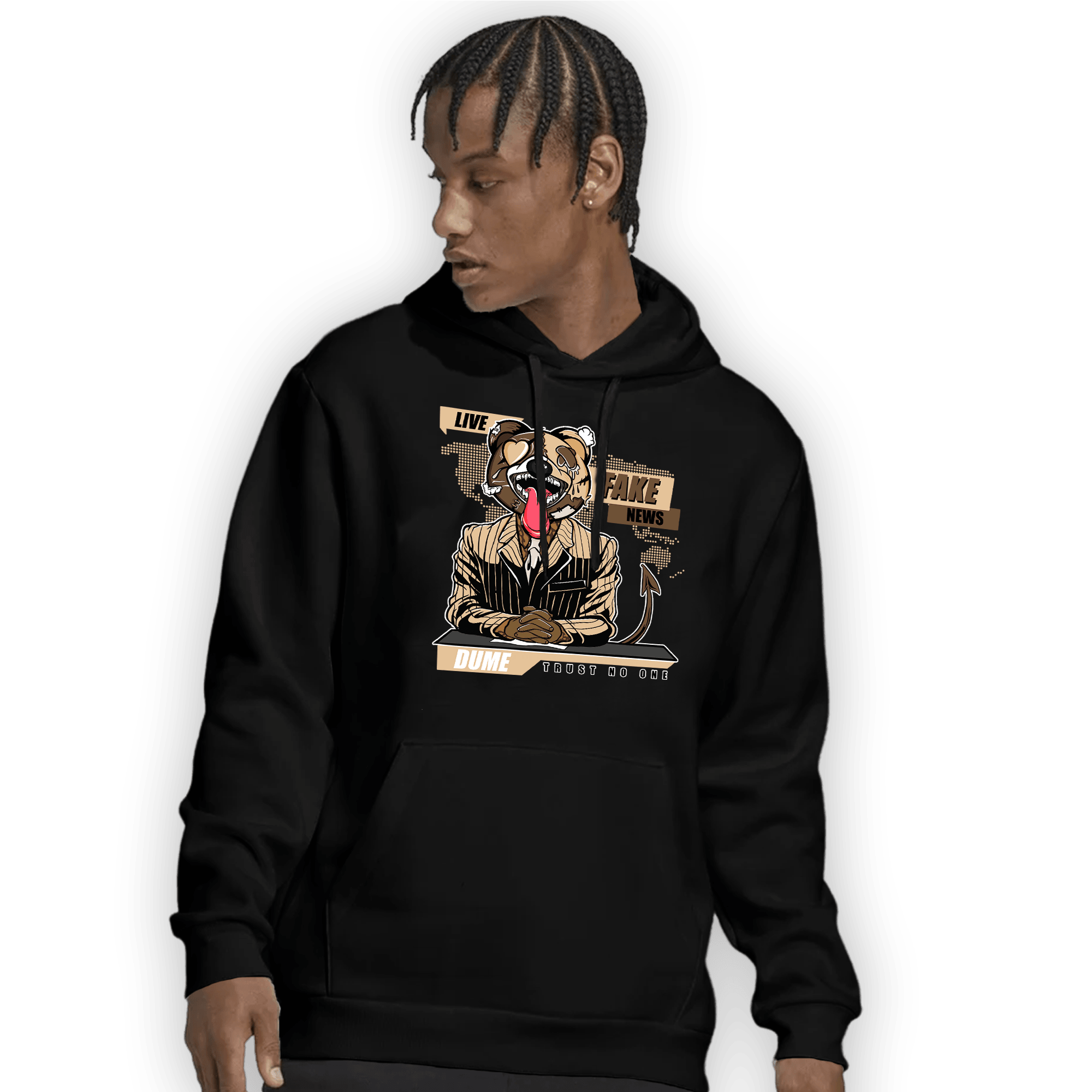 Palomino 3s Hoodie Match News Presenter BER - NastyJamz