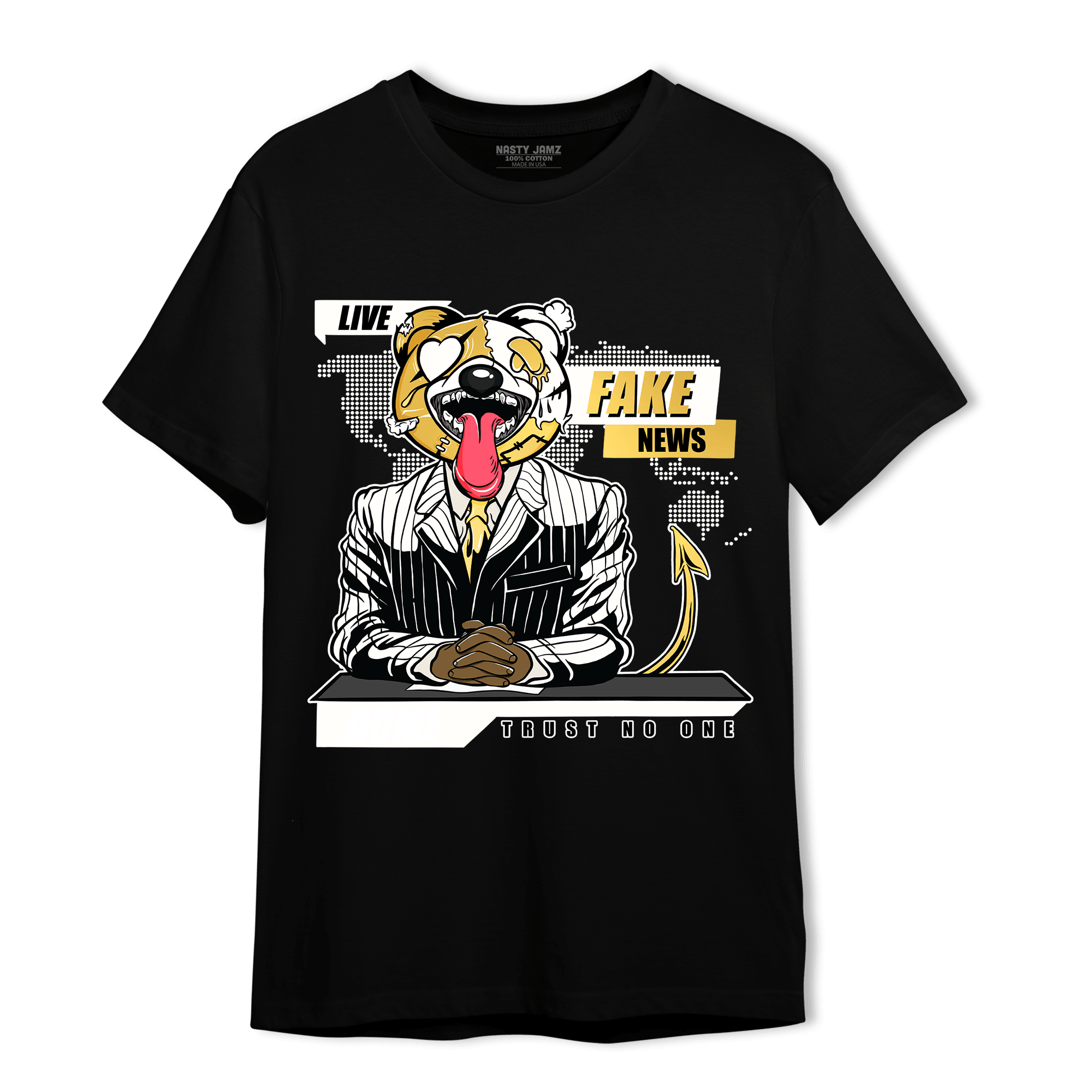 Sail 4s T Shirt Match News Presenter BER - NastyJamz