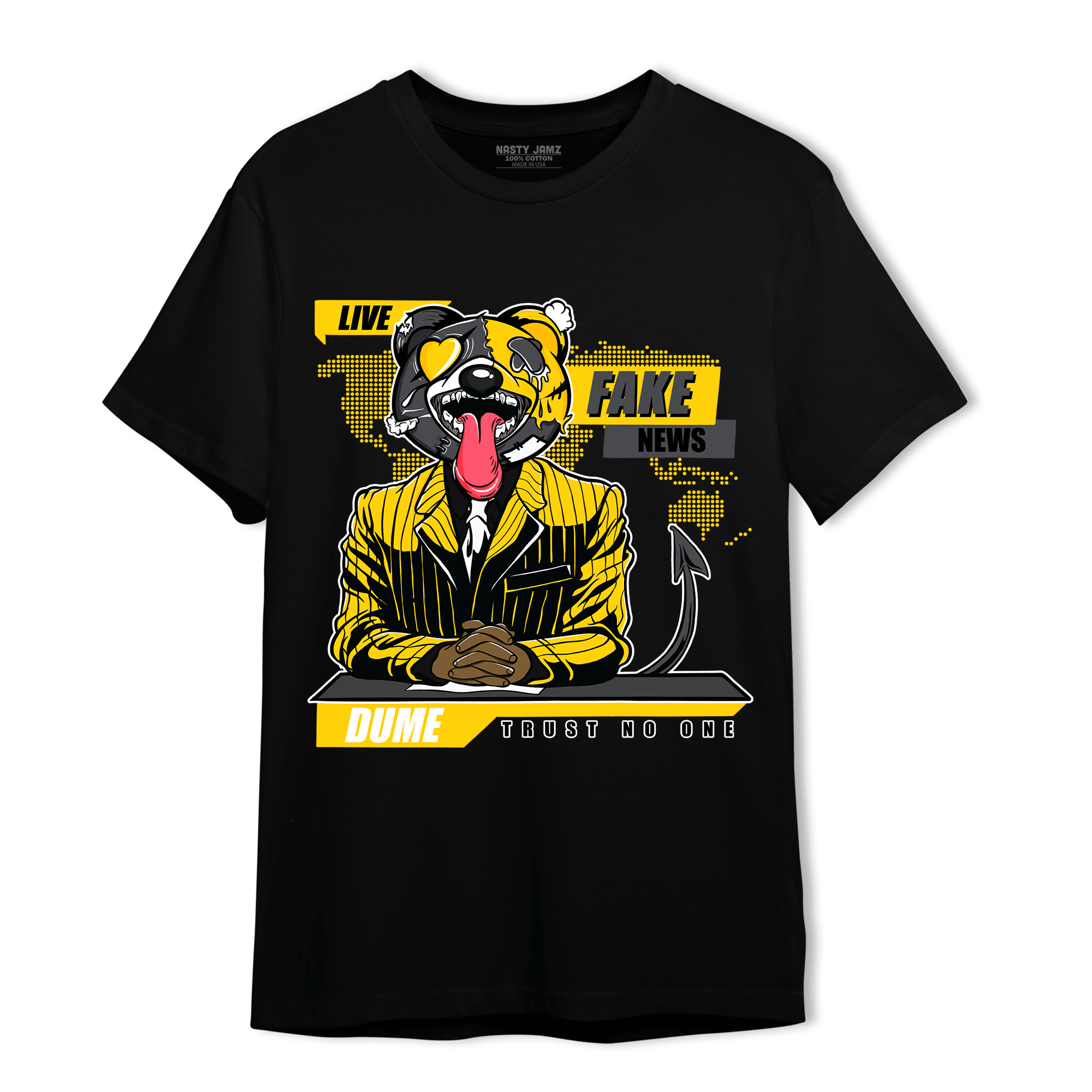 Thunder 4s T Shirt Match News Presenter BER - NastyJamz