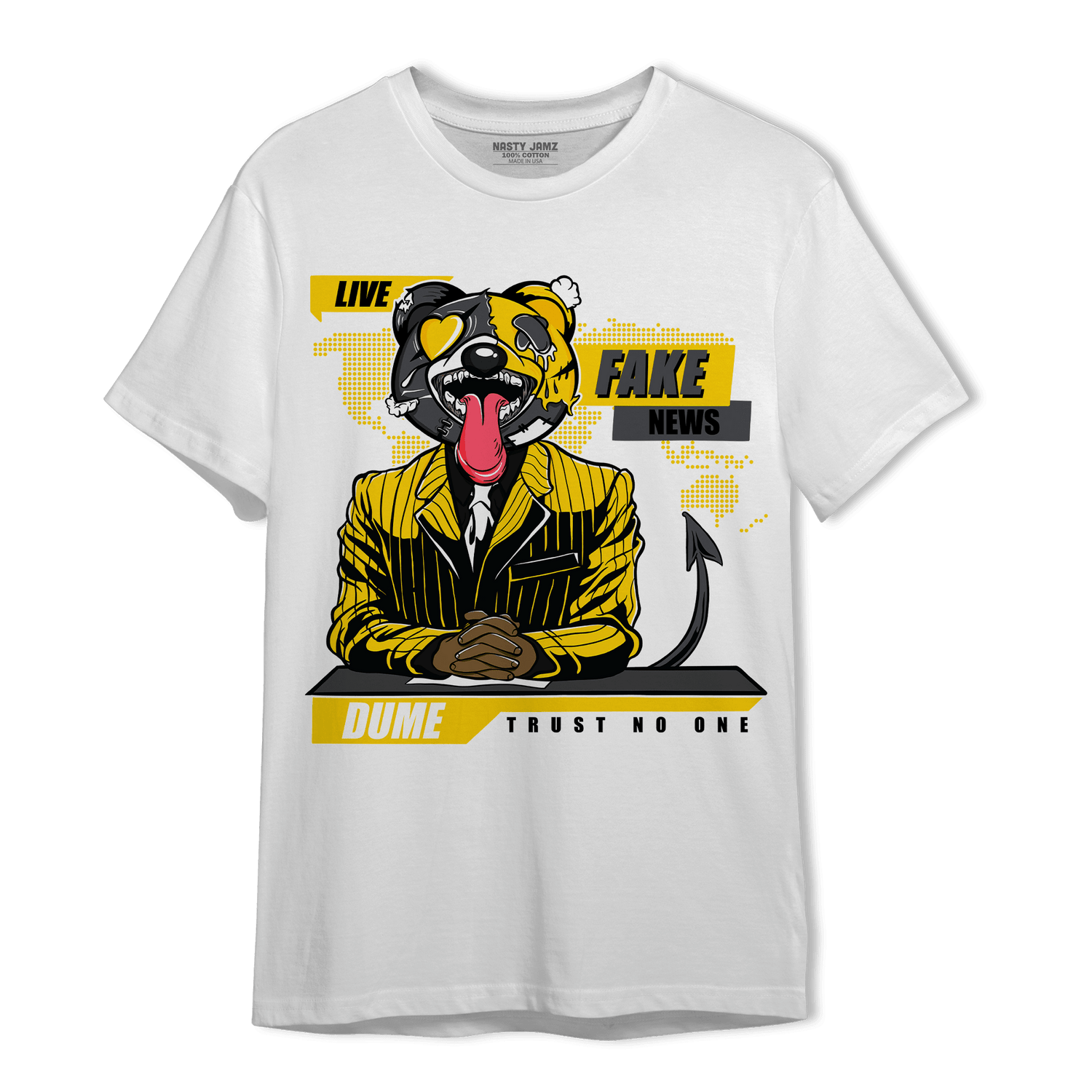 Thunder 4s T Shirt Match News Presenter BER - NastyJamz