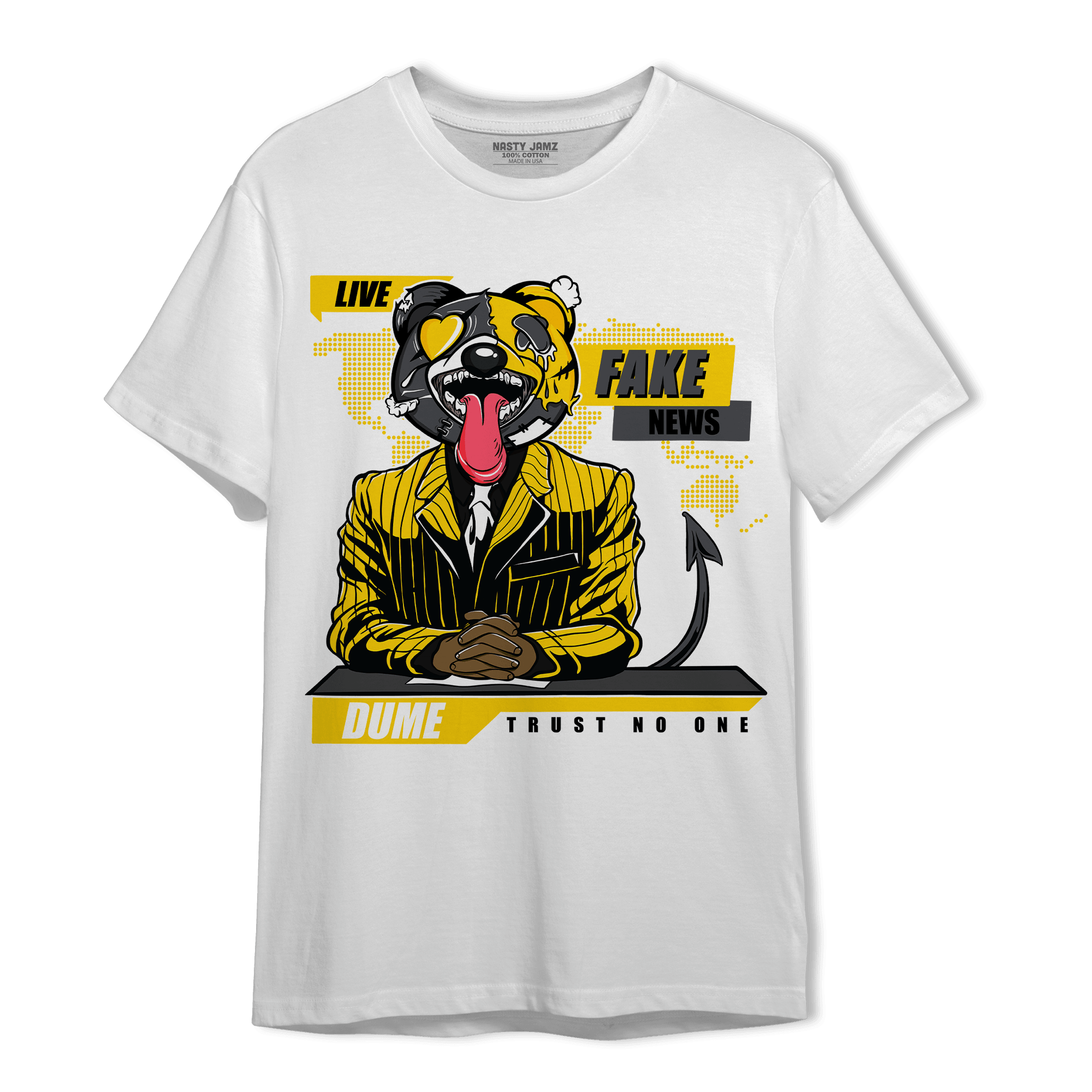 Thunder 4s T Shirt Match News Presenter BER - NastyJamz