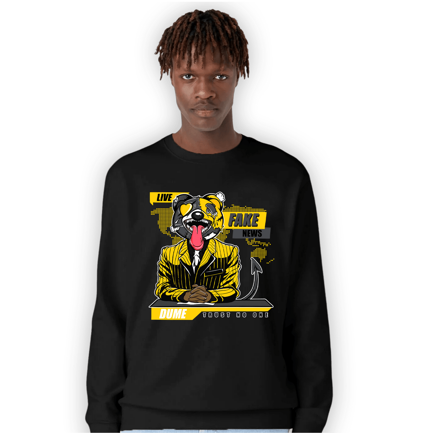 Thunder 4s Sweatshirt Match News Presenter BER - NastyJamz