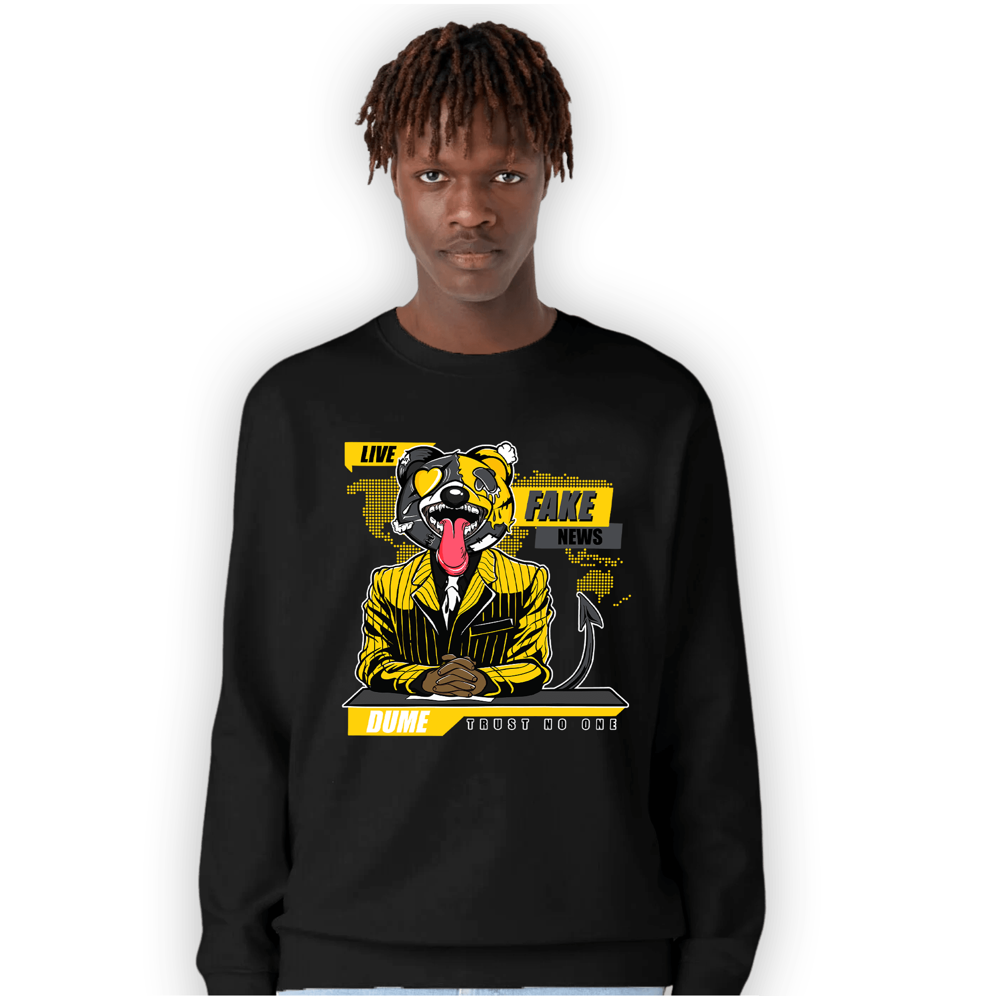 Thunder 4s Sweatshirt Match News Presenter BER - NastyJamz