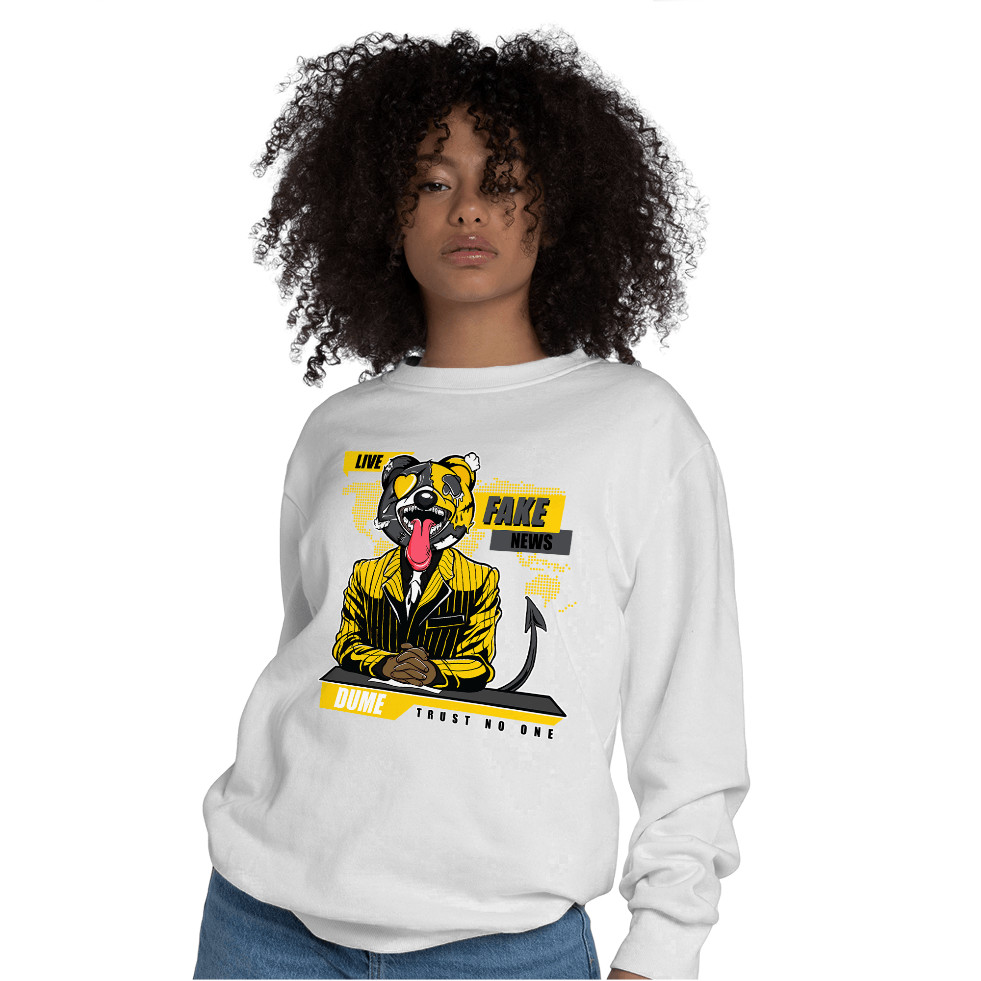 Thunder 4s Sweatshirt Match News Presenter BER - NastyJamz