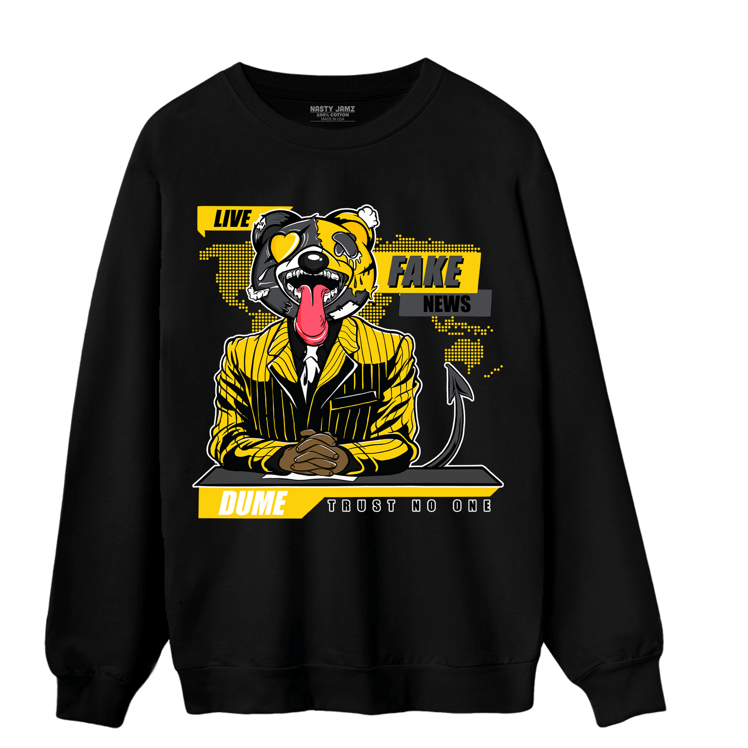 Thunder 4s Sweatshirt Match News Presenter BER - NastyJamz