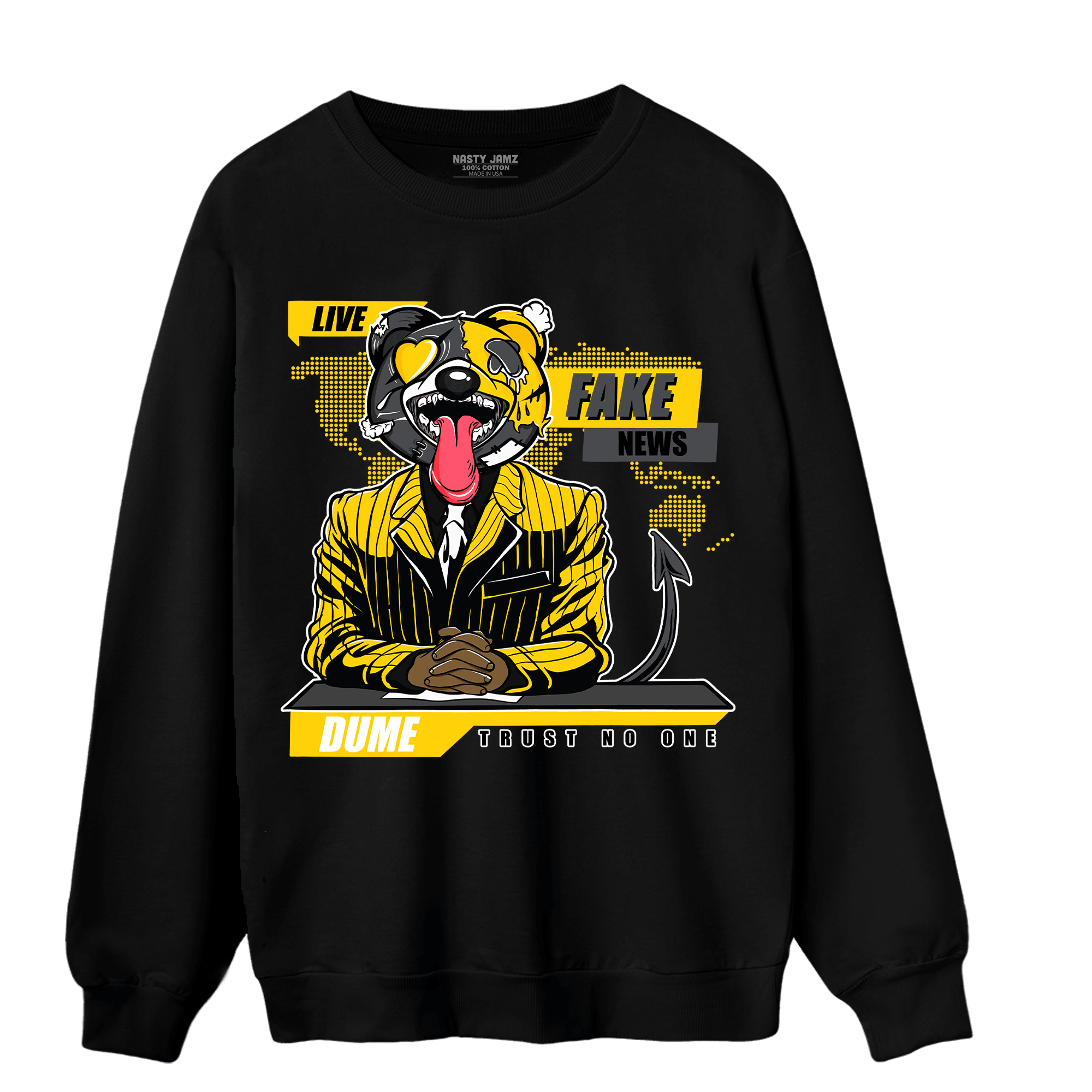 Thunder 4s Sweatshirt Match News Presenter BER - NastyJamz