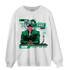 Lucky Green 5s Sweatshirt Match News Presenter BER - NastyJamz