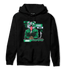 Lucky Green 5s Hoodie Match News Presenter BER - NastyJamz
