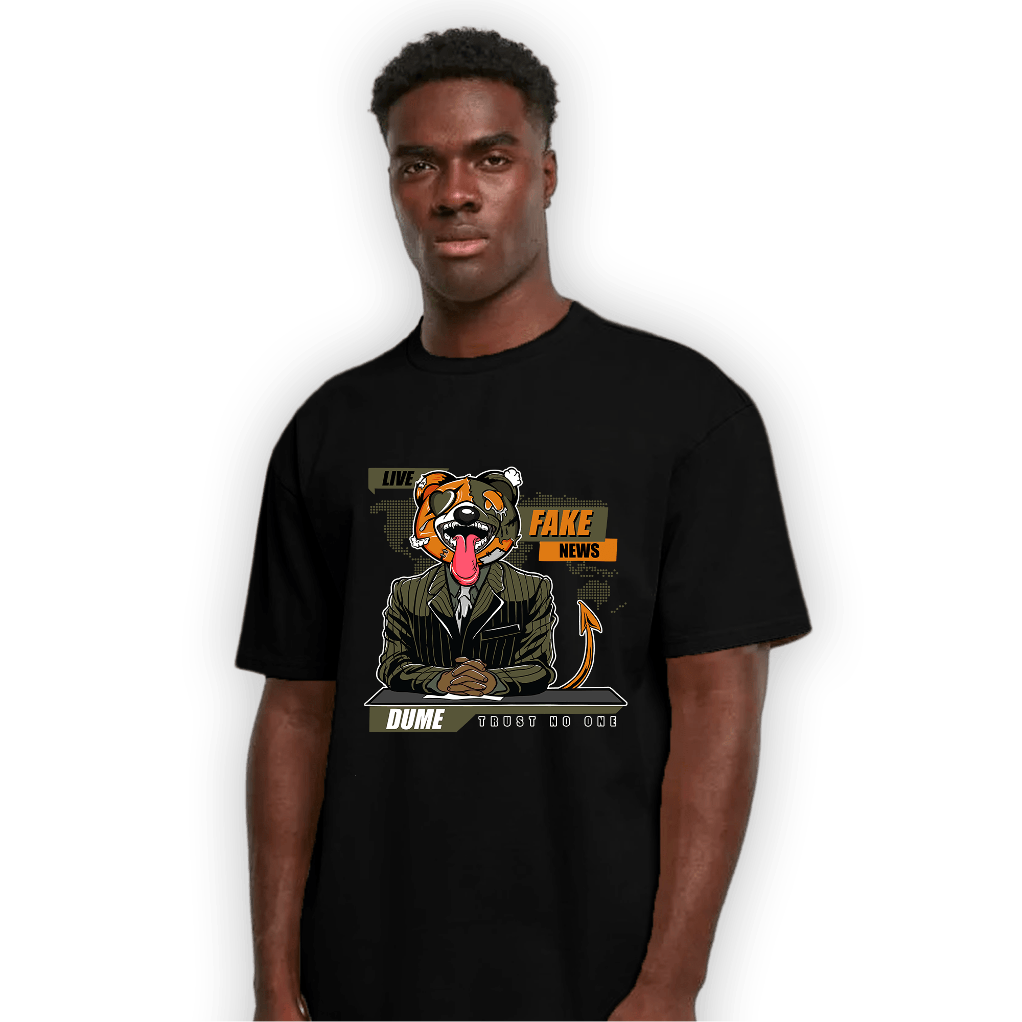 Olive 5s T Shirt Match News Presenter BER - NastyJamz