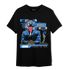 University Blue 5s T Shirt Match News Presenter BER - NastyJamz