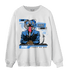 University Blue 5s Sweatshirt Match News Presenter BER - NastyJamz