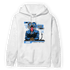 University Blue 5s Hoodie Match News Presenter BER - NastyJamz