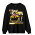 Yellow Ochre 6s Sweatshirt Match News Presenter BER - NastyJamz