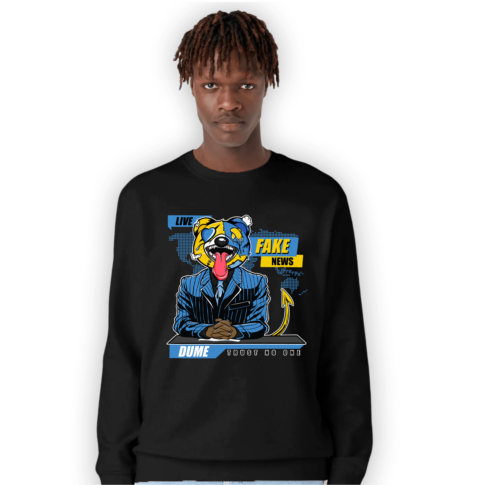SB Dunk Bubbles Sweatshirt Match News Presenter BER - NastyJamz