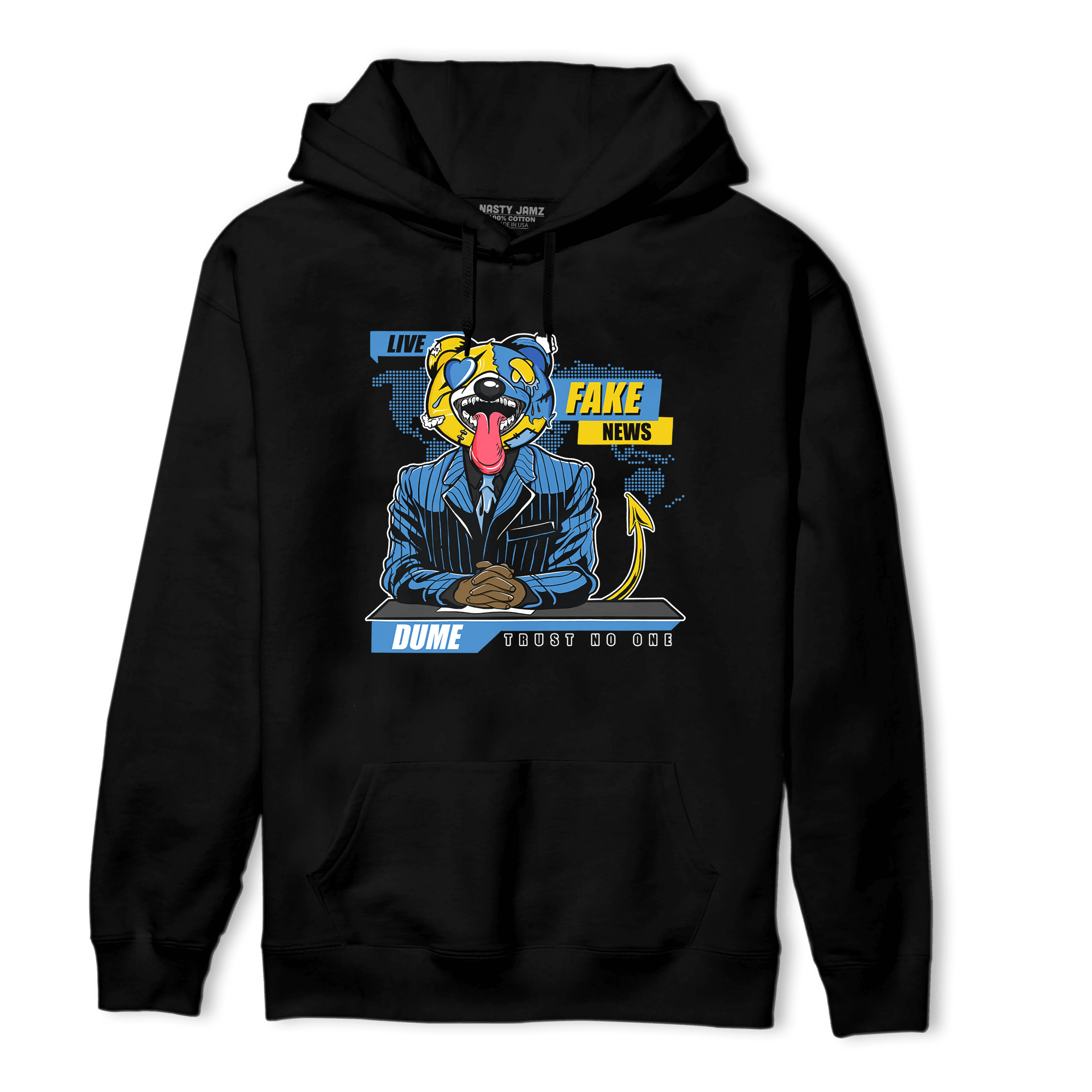 SB Dunk Bubbles Hoodie Match News Presenter BER - NastyJamz