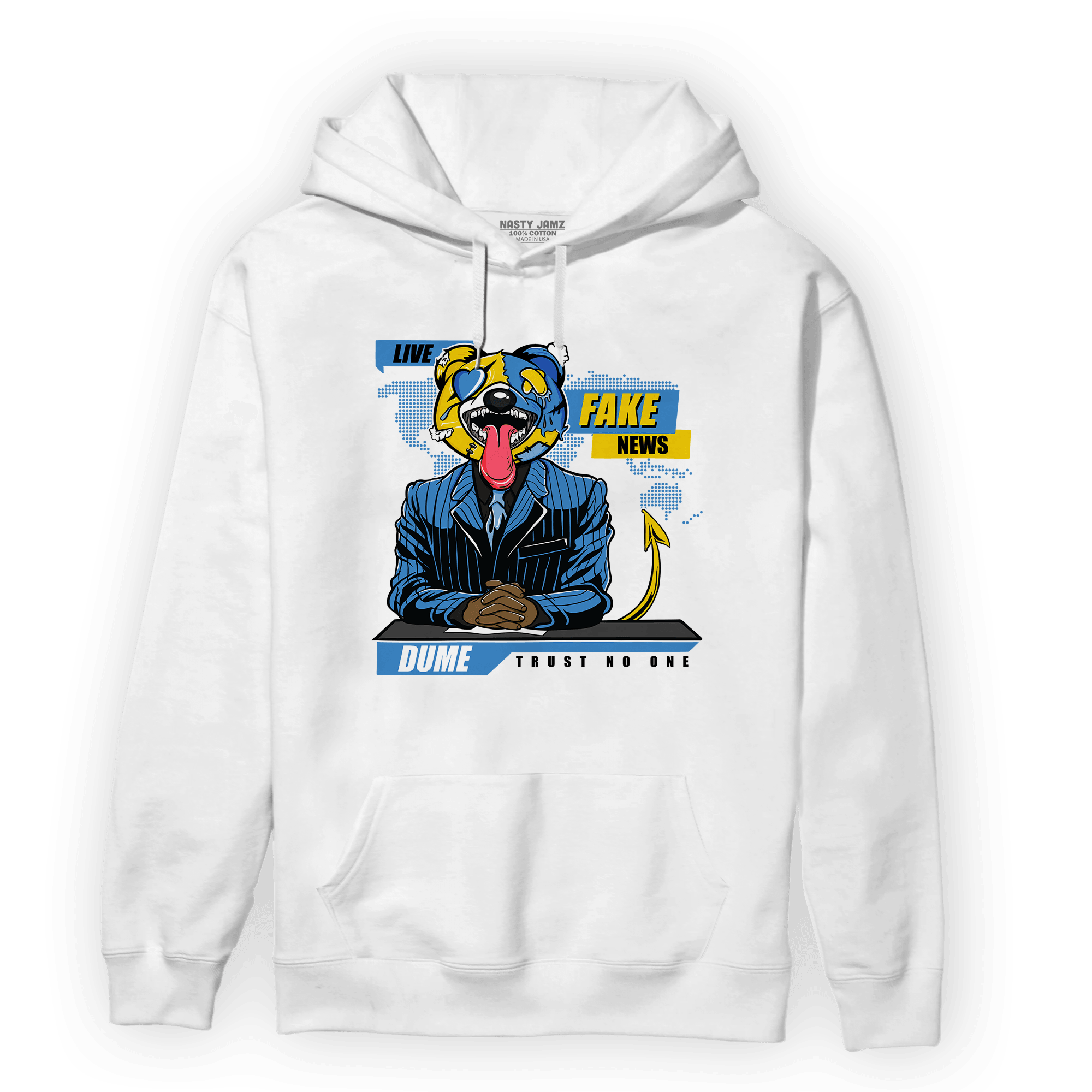 SB Dunk Bubbles Hoodie Match News Presenter BER - NastyJamz