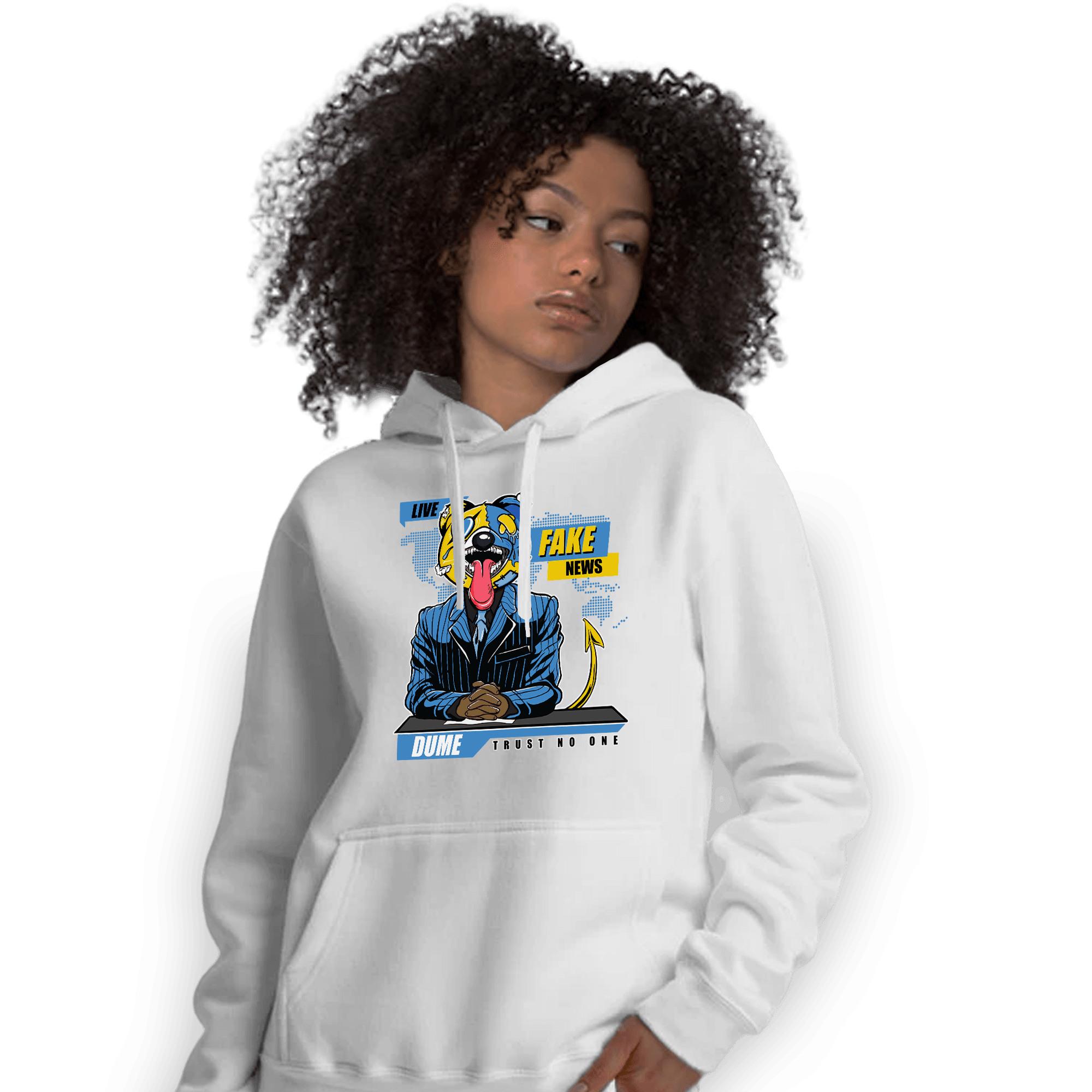 SB Dunk Bubbles Hoodie Match News Presenter BER - NastyJamz