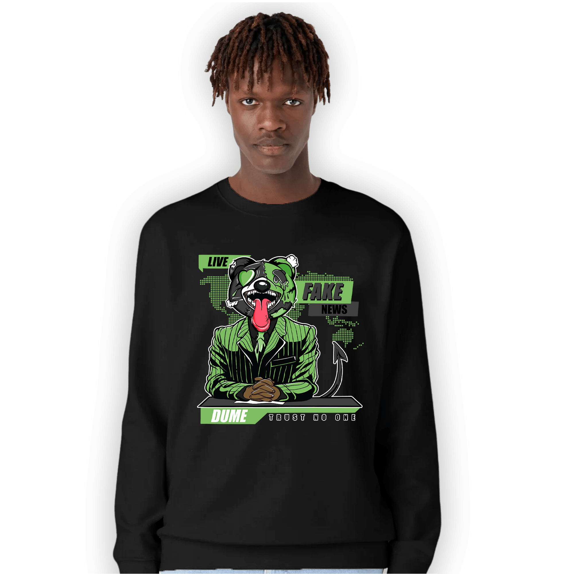 SB Dunk Buttercup Sweatshirt Match News Presenter BER - NastyJamz