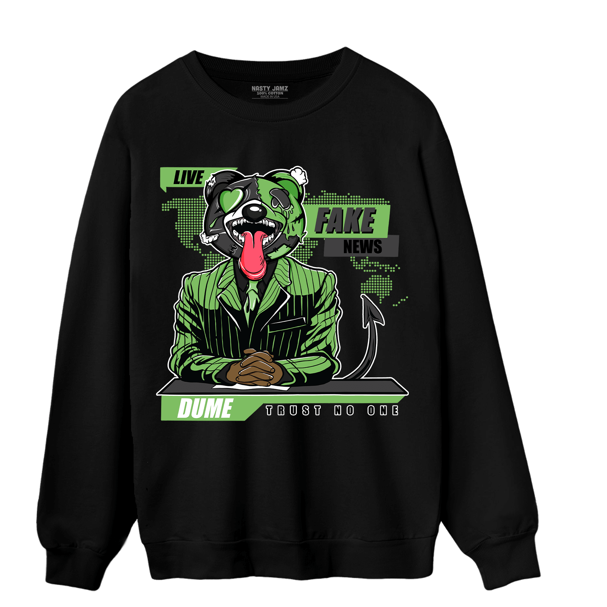 SB Dunk Buttercup Sweatshirt Match News Presenter BER - NastyJamz