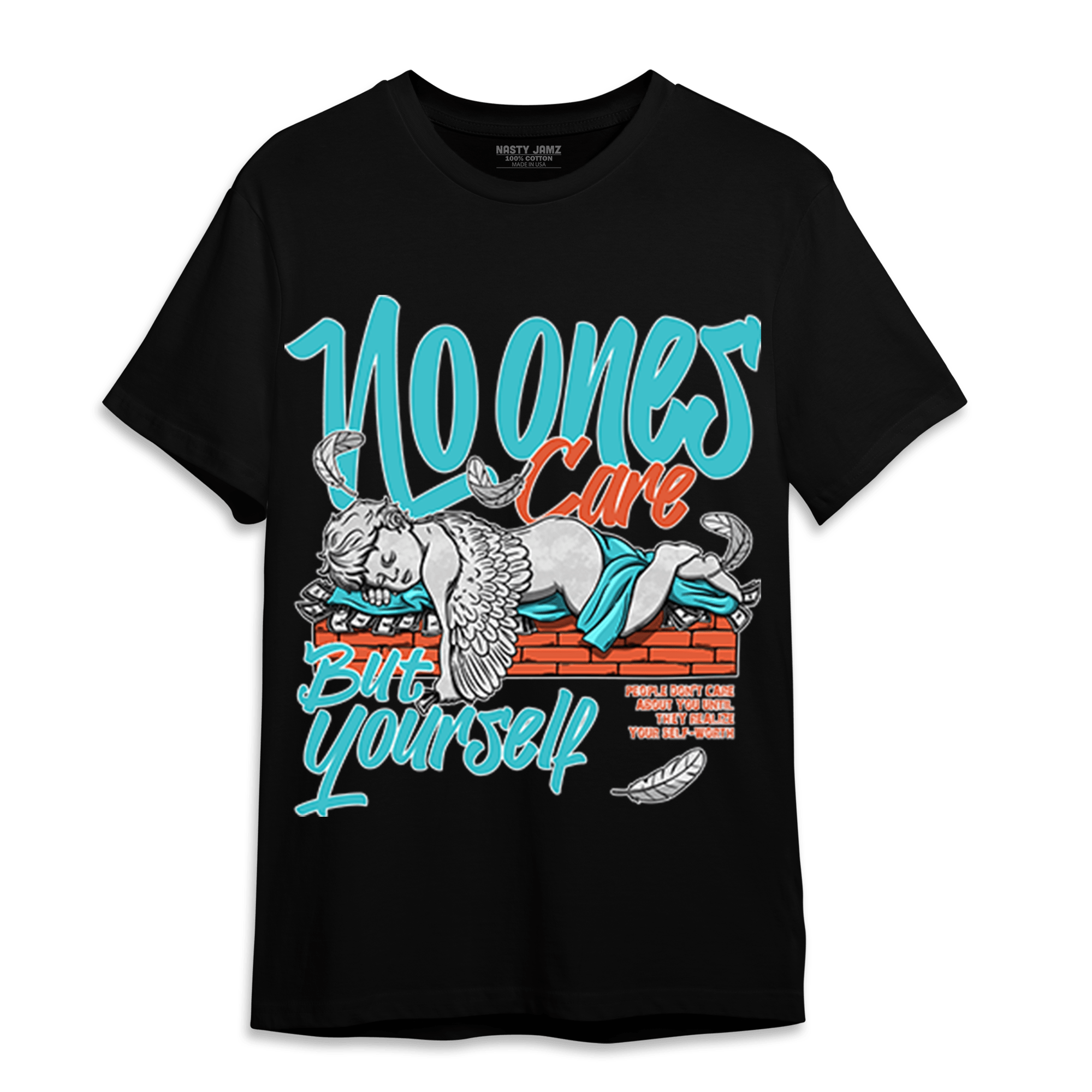 Dunk Low Dolphins T Shirt Match No Ones Care - NastyJamz
