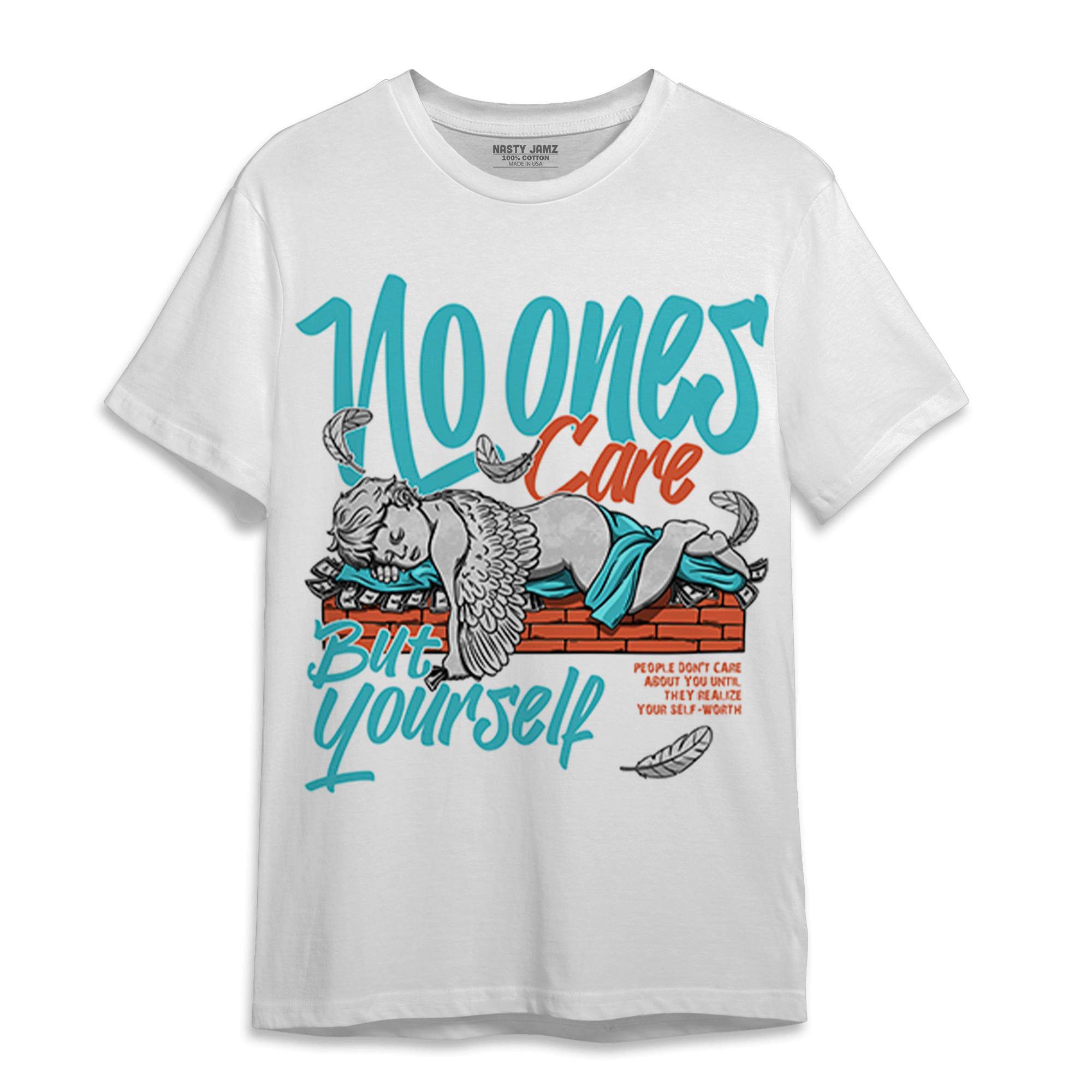 Dunk Low Dolphins T Shirt Match No Ones Care - NastyJamz