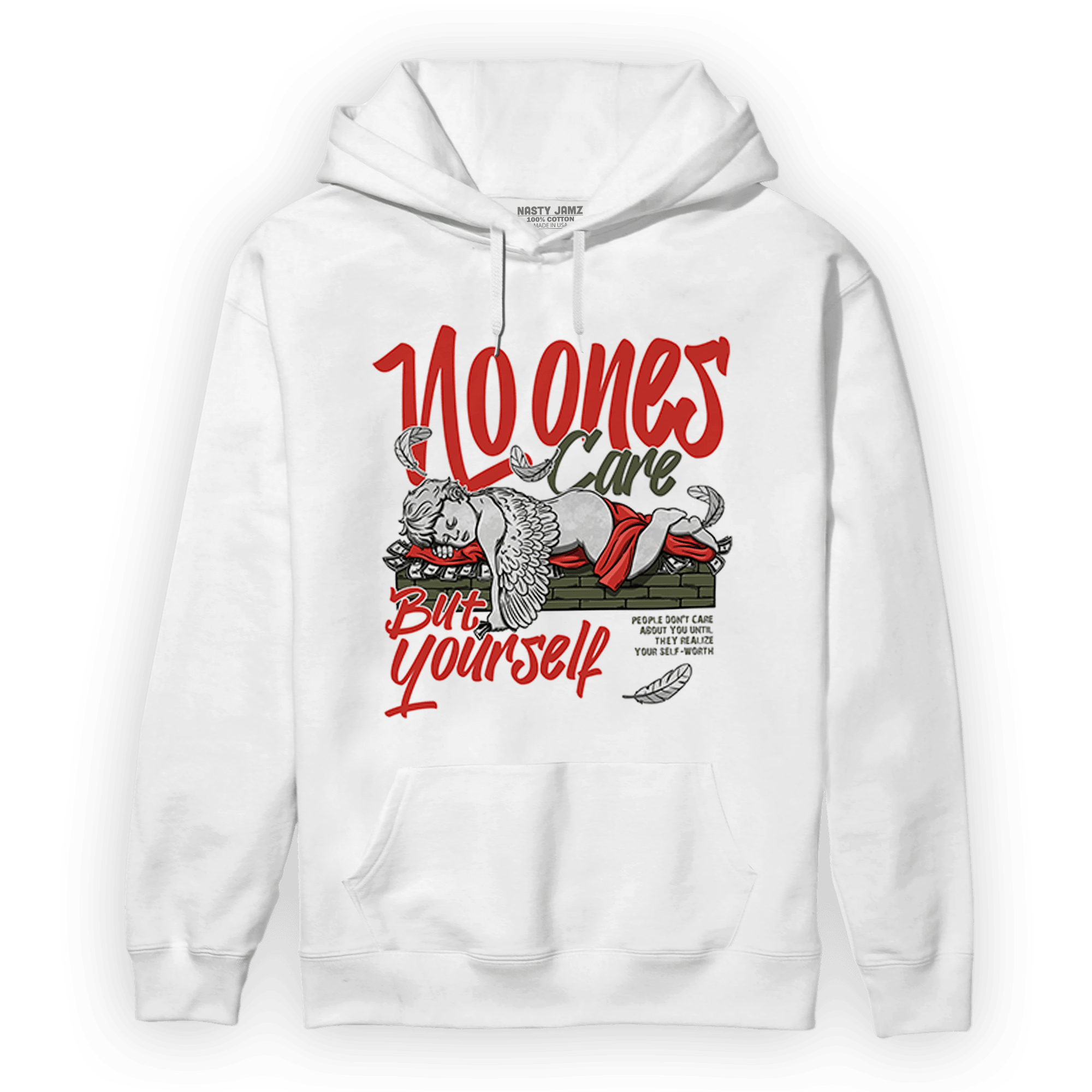 Dunk Low Mystic Red Hoodie Match No Ones Care - NastyJamz