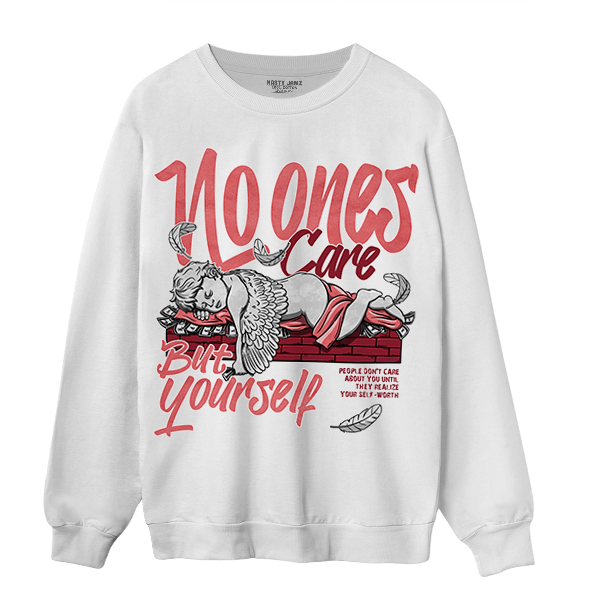 Dunk Low WMNS Valentine Day Sweatshirt Match No Ones Care - NastyJamz