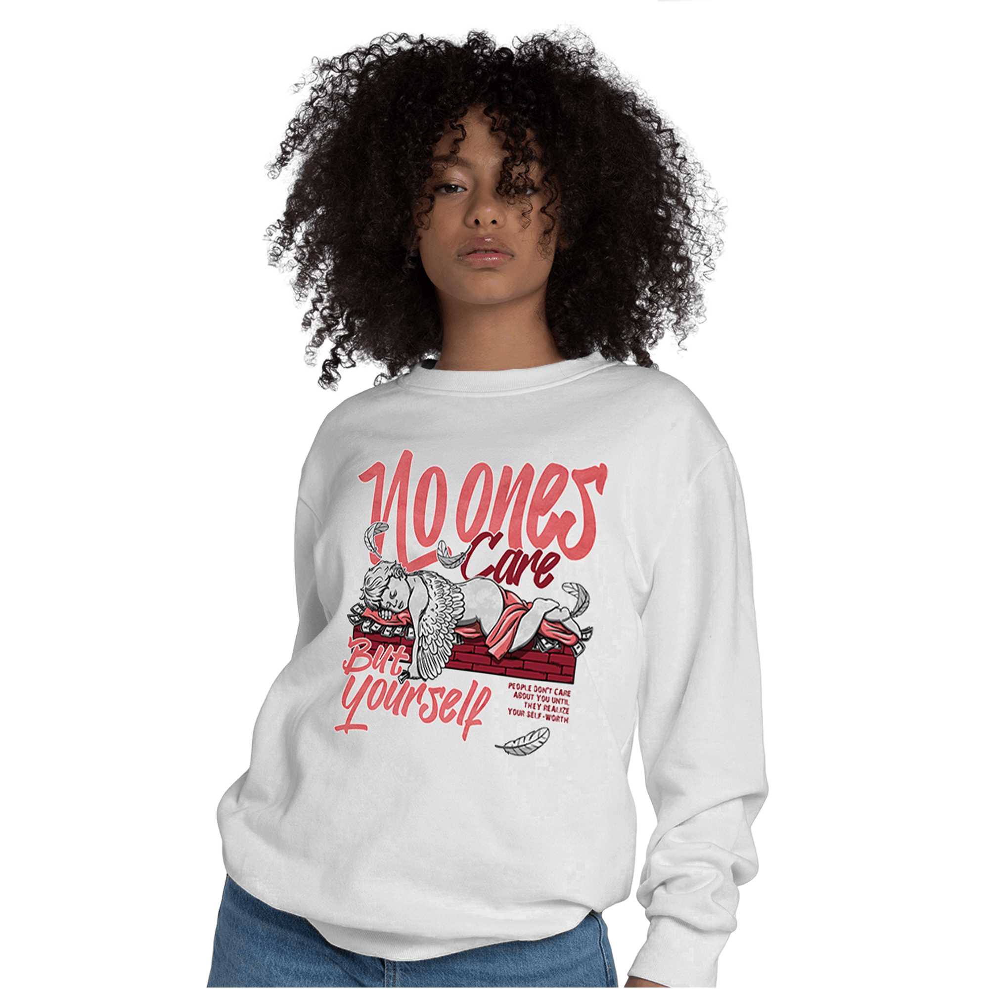 Dunk Low WMNS Valentine Day Sweatshirt Match No Ones Care - NastyJamz