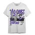 Field Purple 12s T Shirt Match No Ones Care - NastyJamz