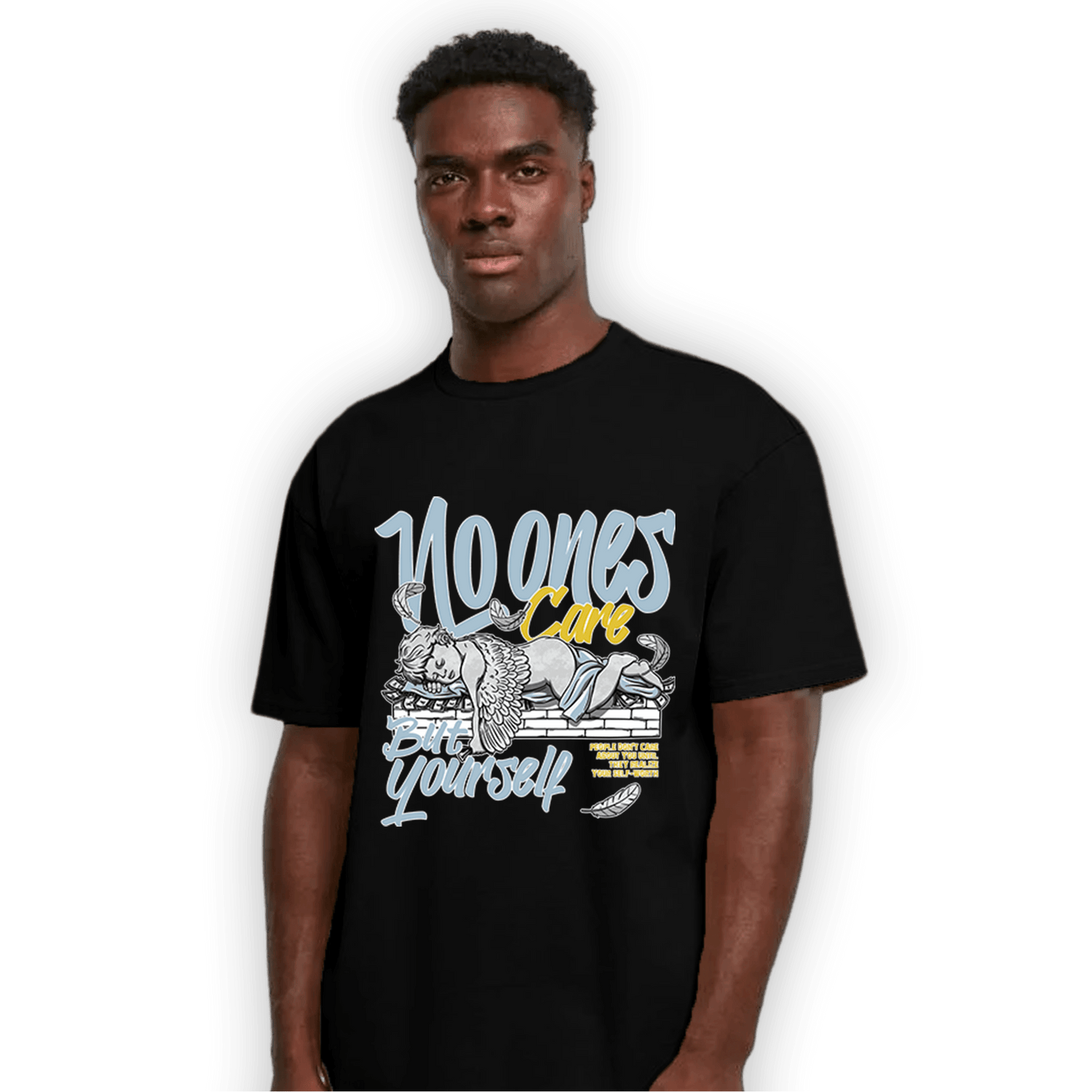 Blue Grey 13s T Shirt Match No Ones Care - NastyJamz