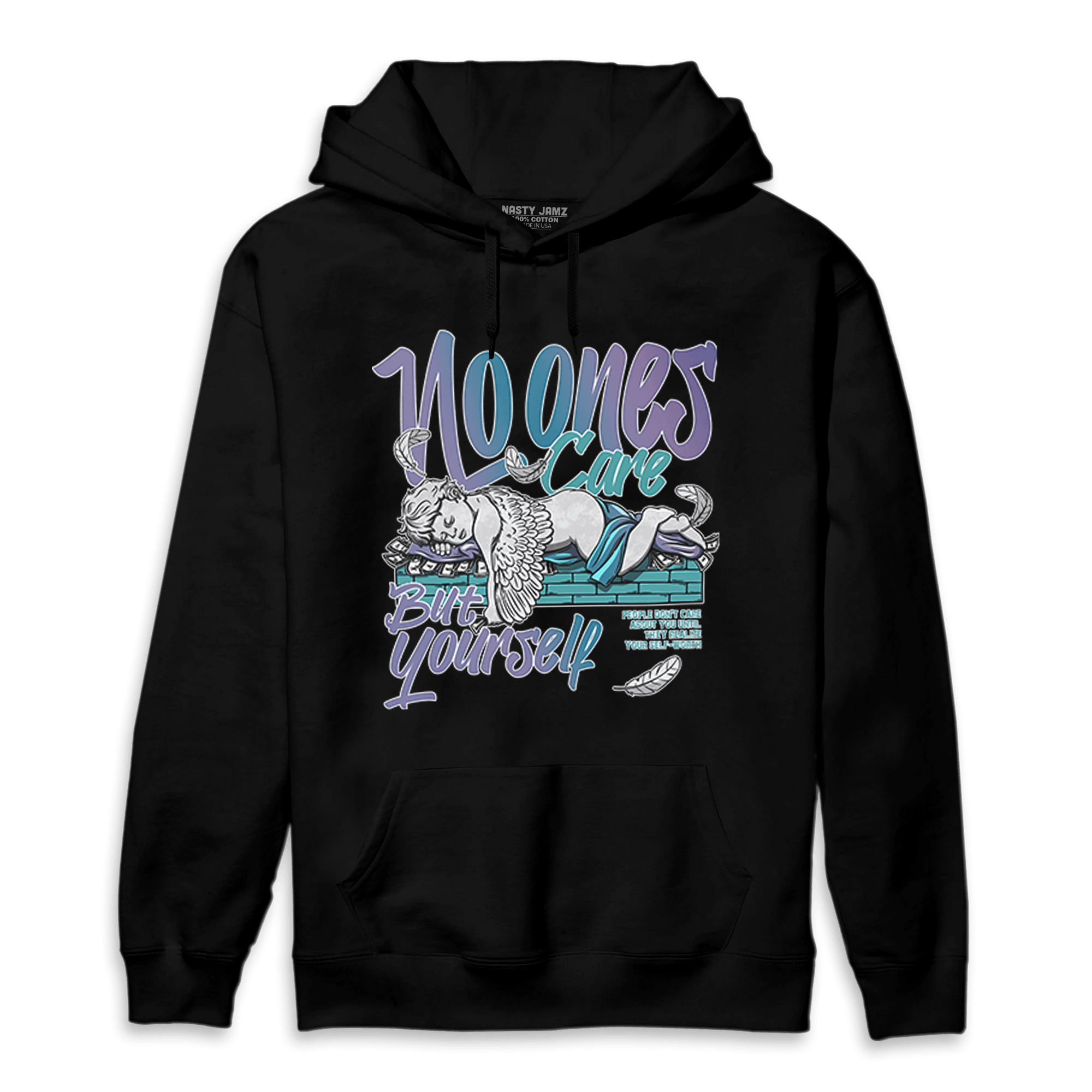 Low Love Letter 14s Hoodie Match No Ones Care - NastyJamz