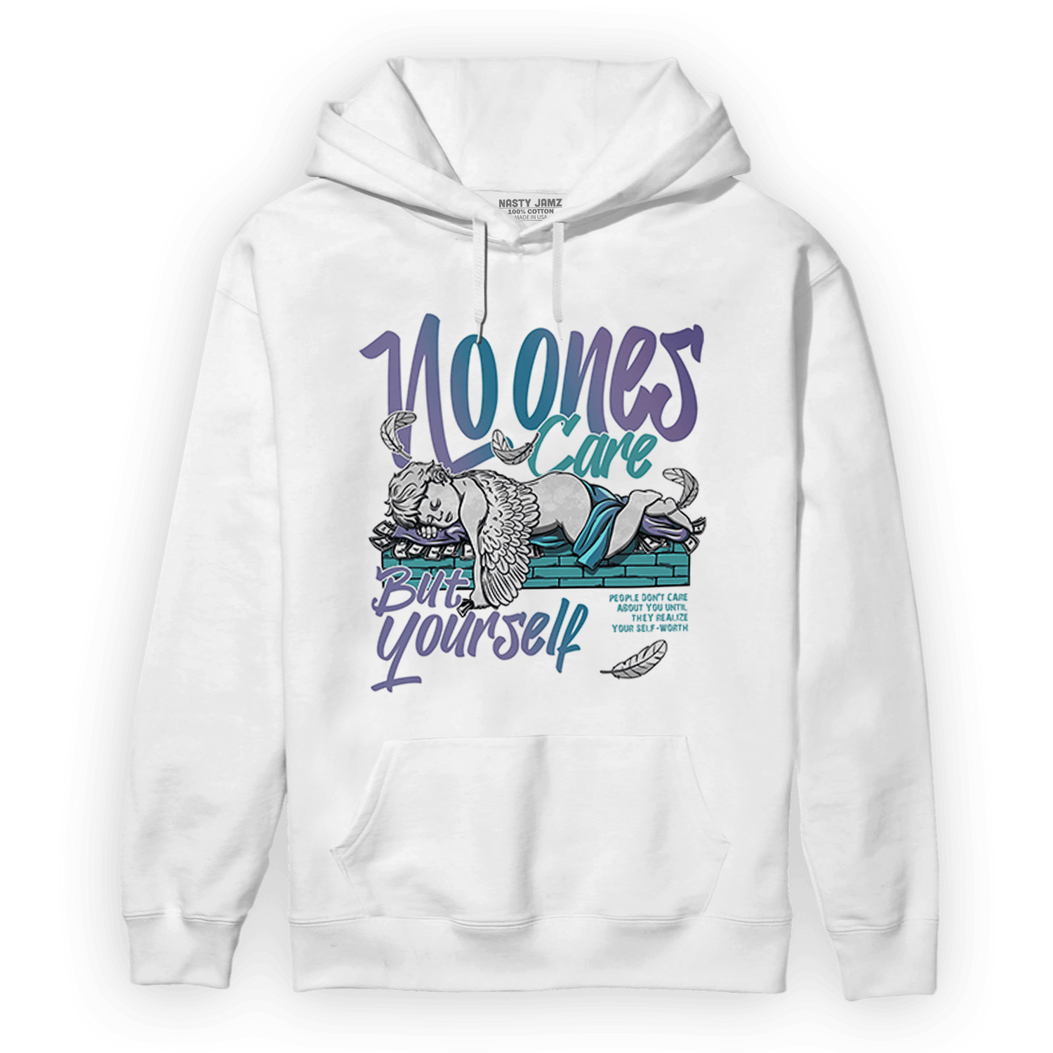 Low Love Letter 14s Hoodie Match No Ones Care - NastyJamz