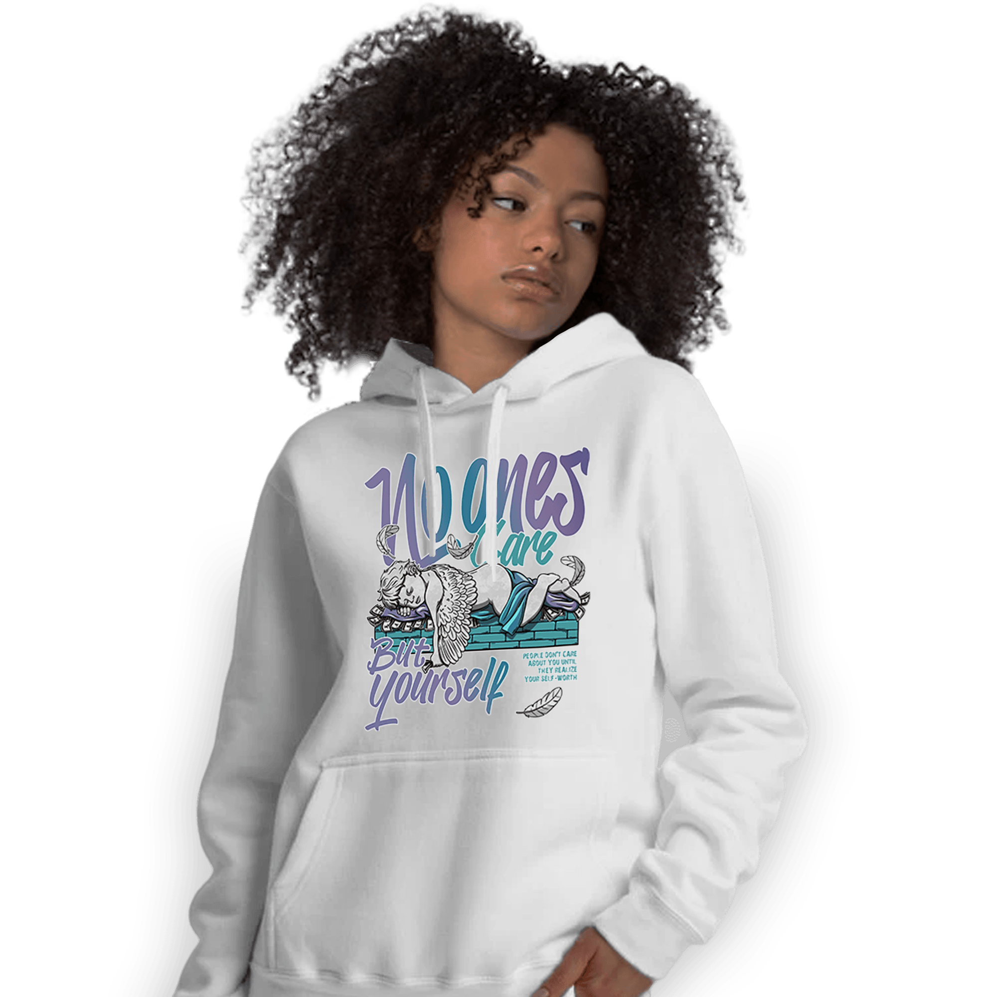 Low Love Letter 14s Hoodie Match No Ones Care - NastyJamz