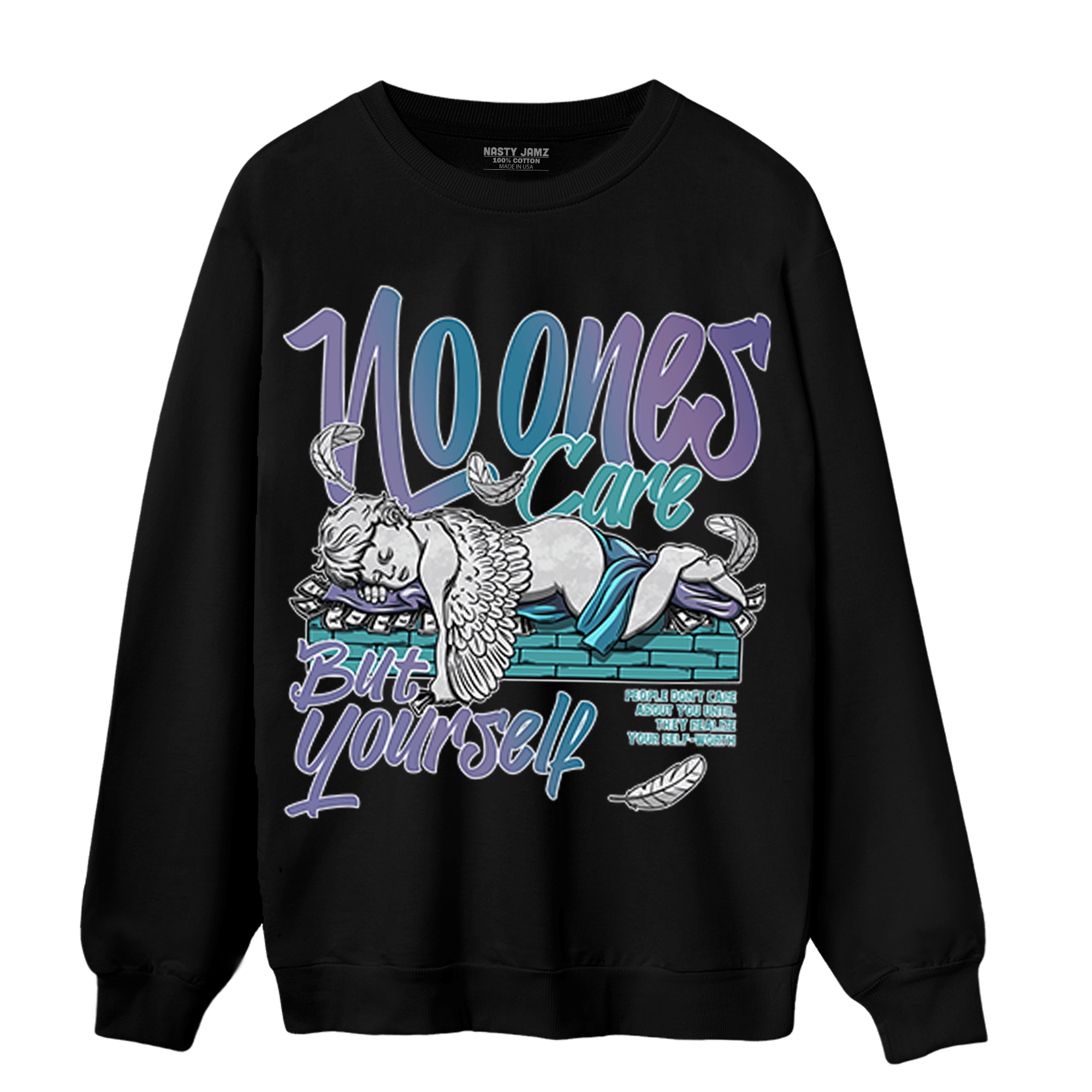 Low Love Letter 14s Sweatshirt Match No Ones Care - NastyJamz