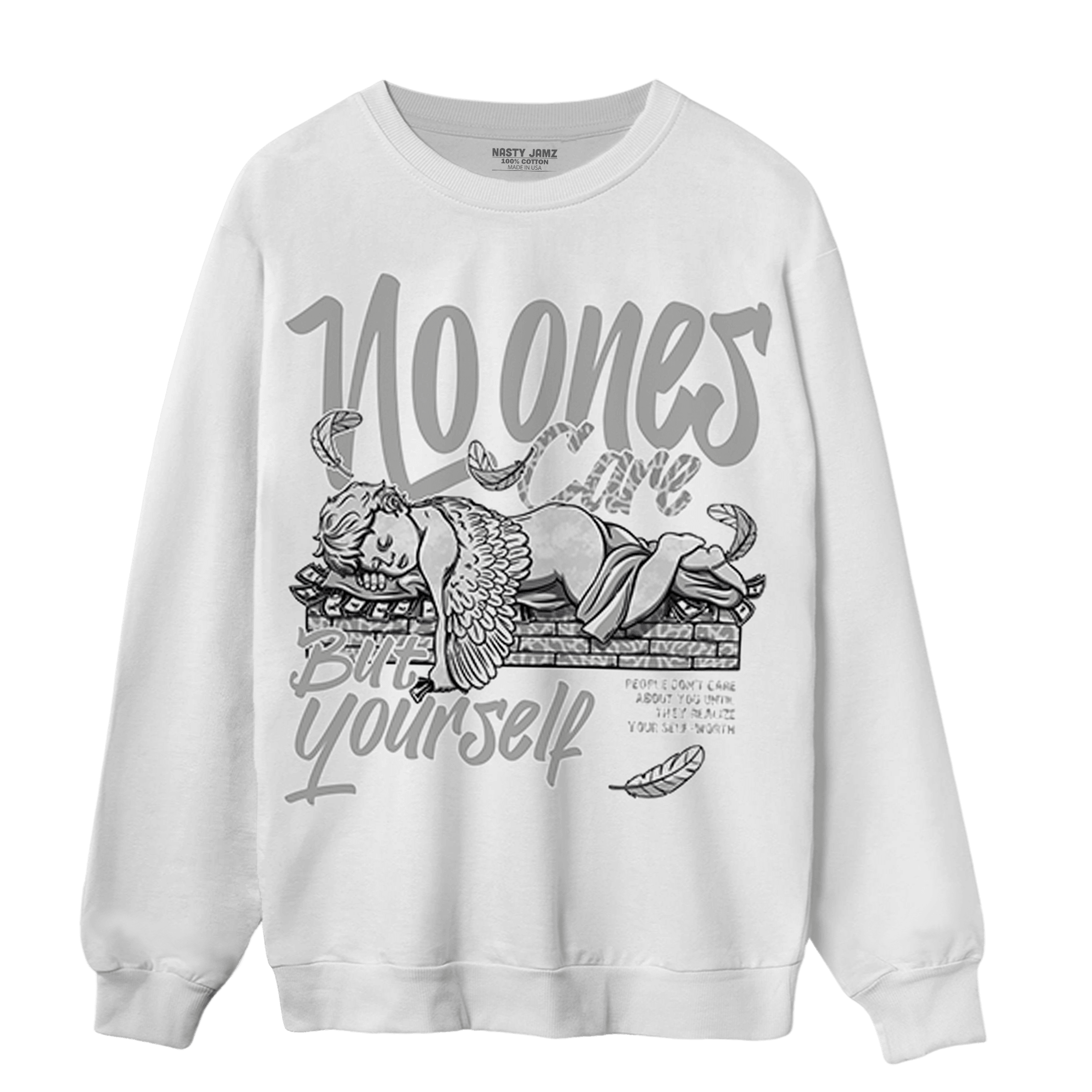 Craft Ivory 3s Sweatshirt Match No Ones Care - NastyJamz