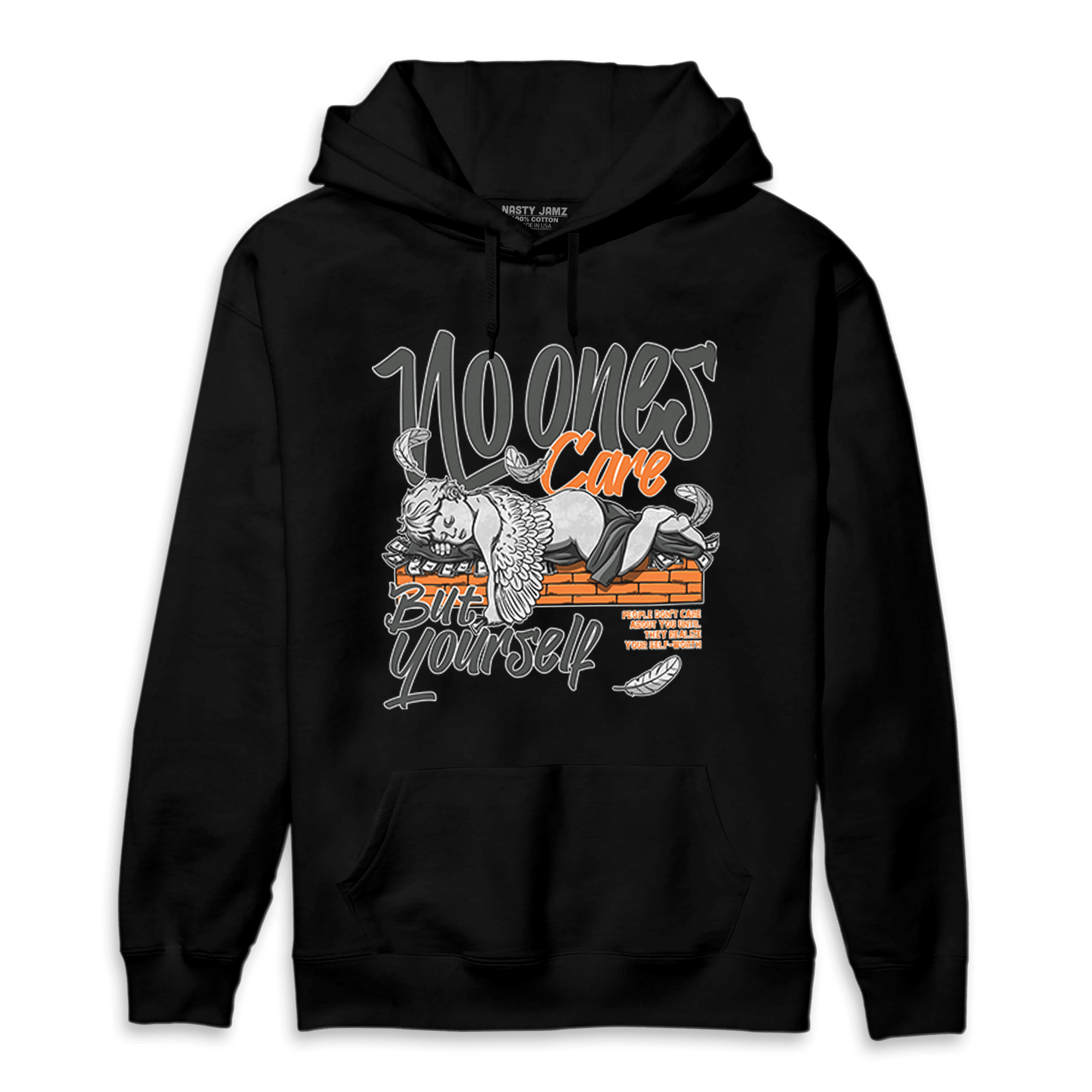 Fear Pack 3s Hoodie Match No Ones Care - NastyJamz