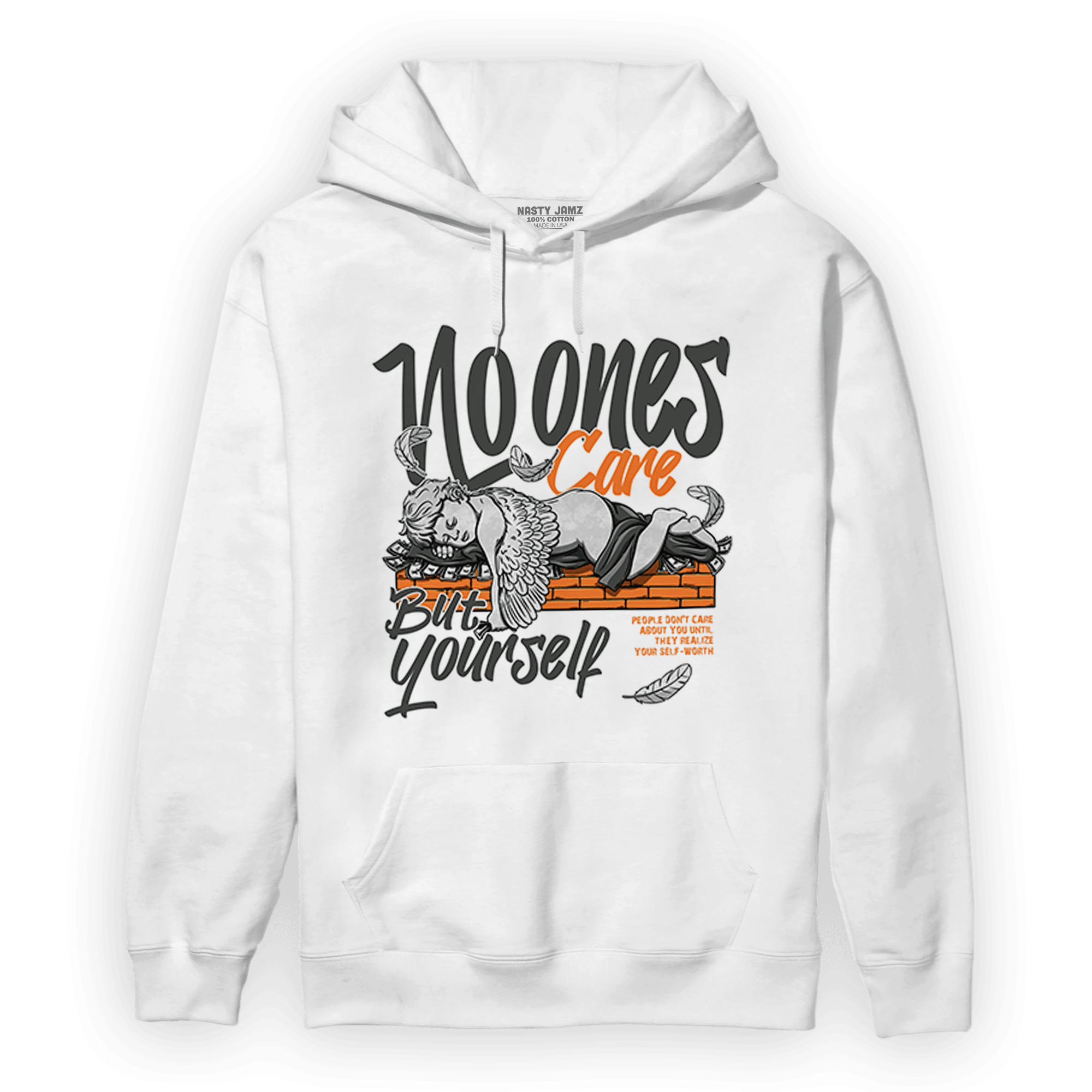 Fear Pack 3s Hoodie Match No Ones Care - NastyJamz